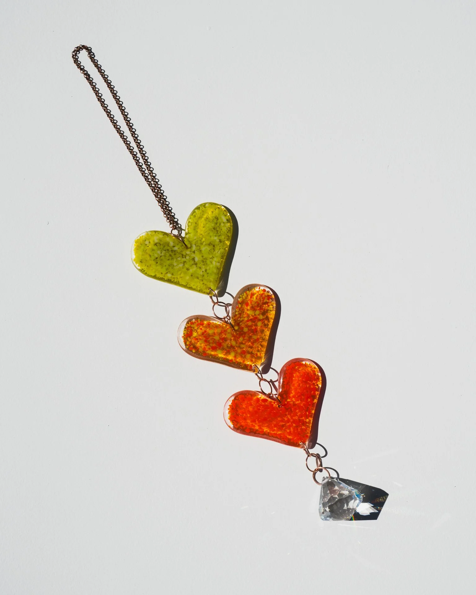 Speckled Hearts Prism Drop