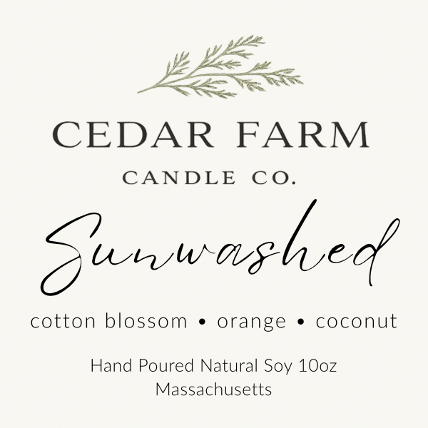 Sunwashed - Cotton Blossom, Orange + Coconut