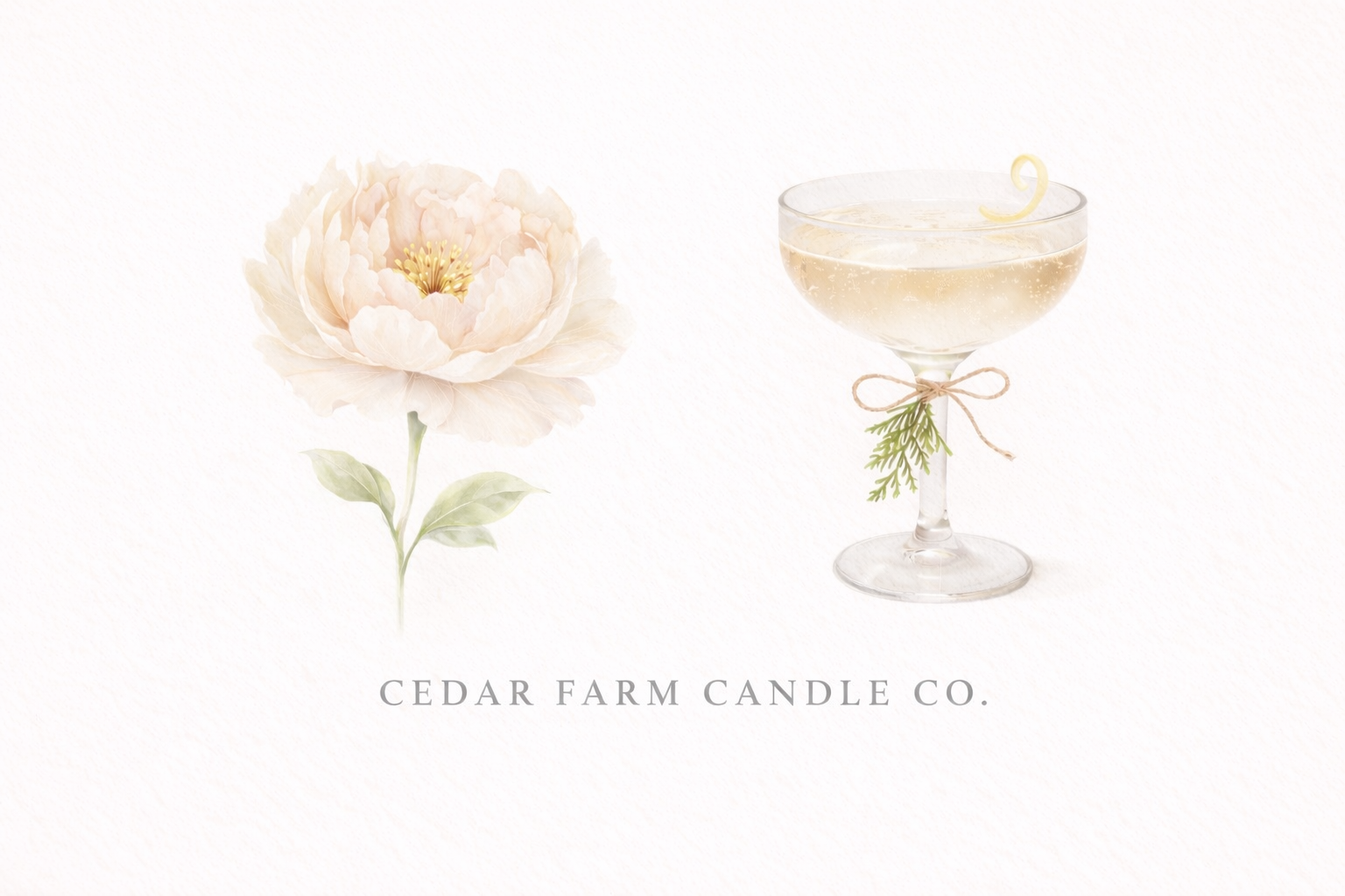 Peony + Prosecco Gift Set