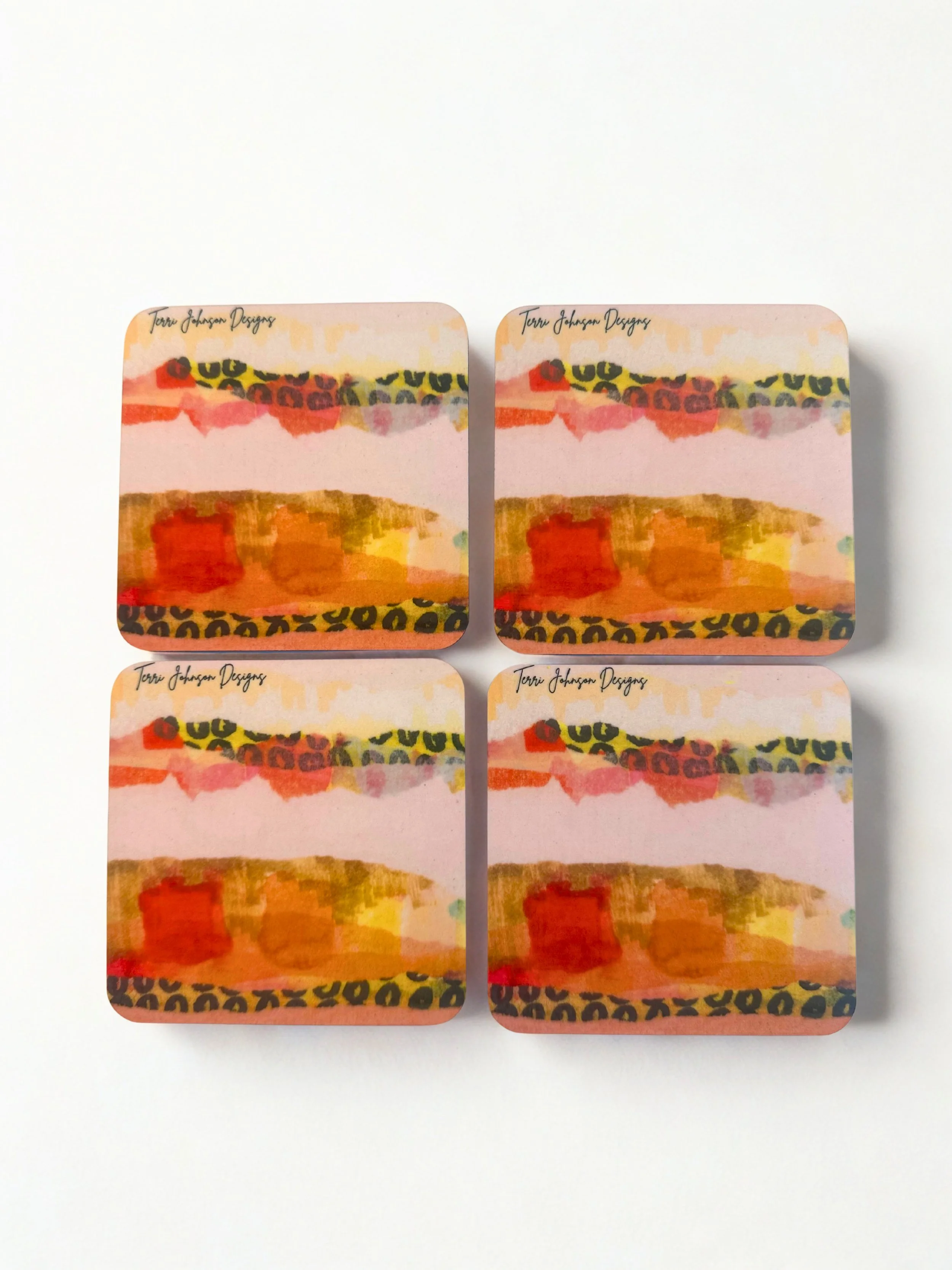 Coasters - Landscape Desert
