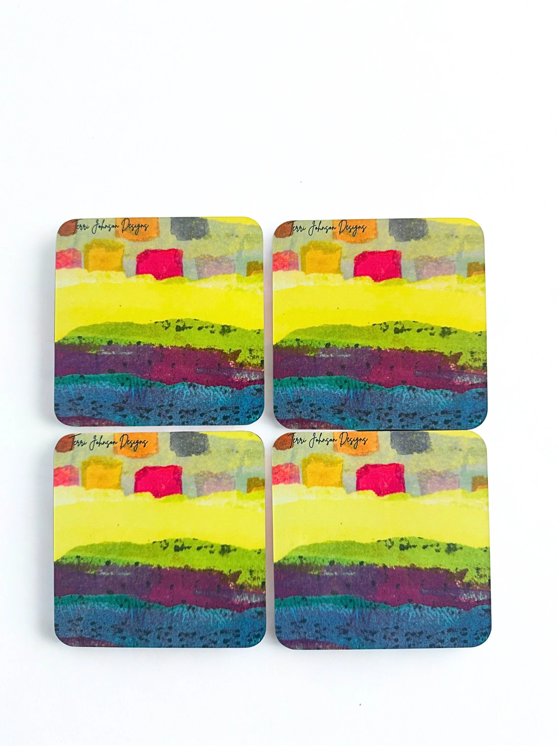Coasters - Landscape Meadow