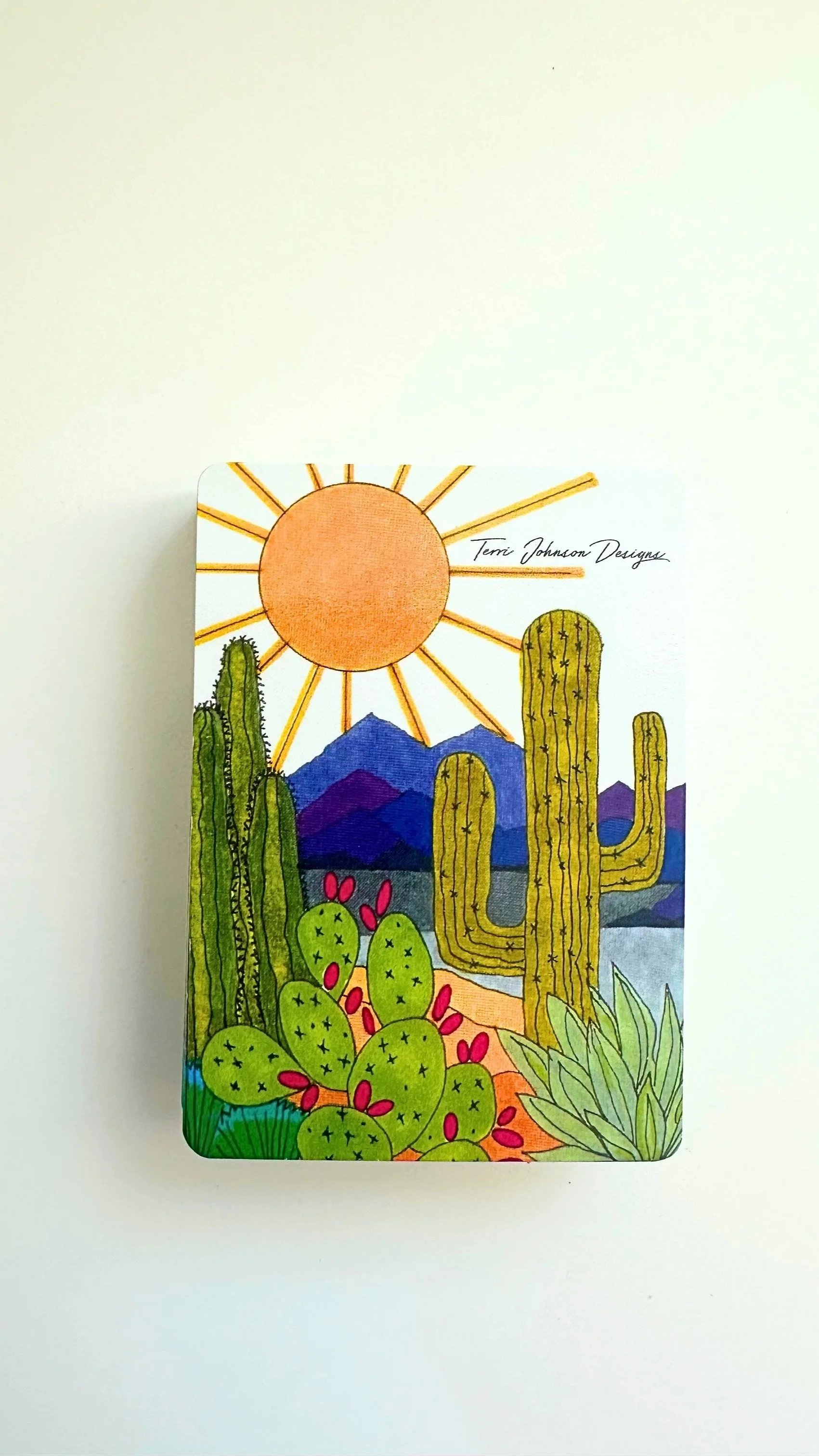 Deck of Cards - Desert Cactus