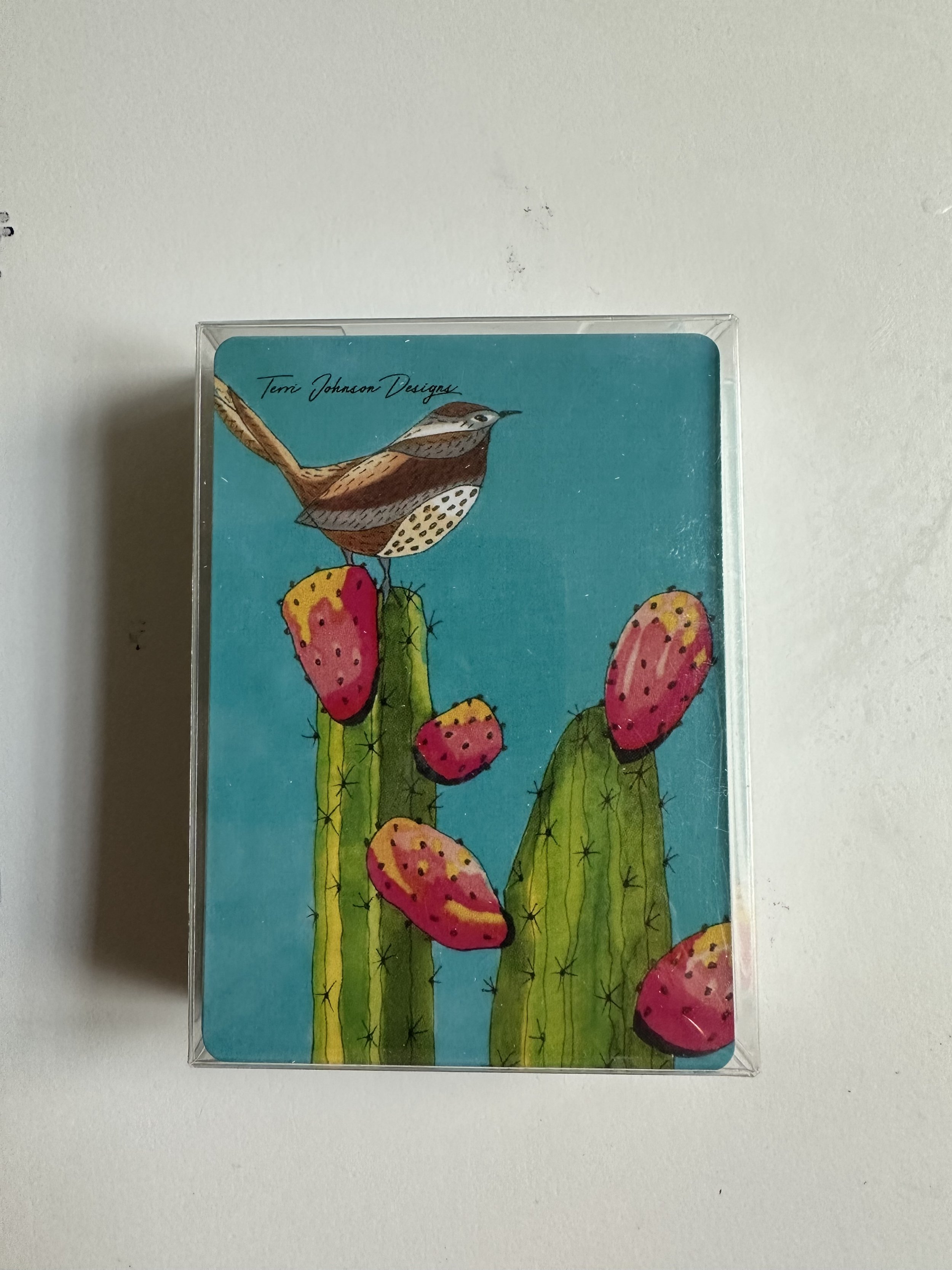Deck of Playing Cards - Cactus Wren