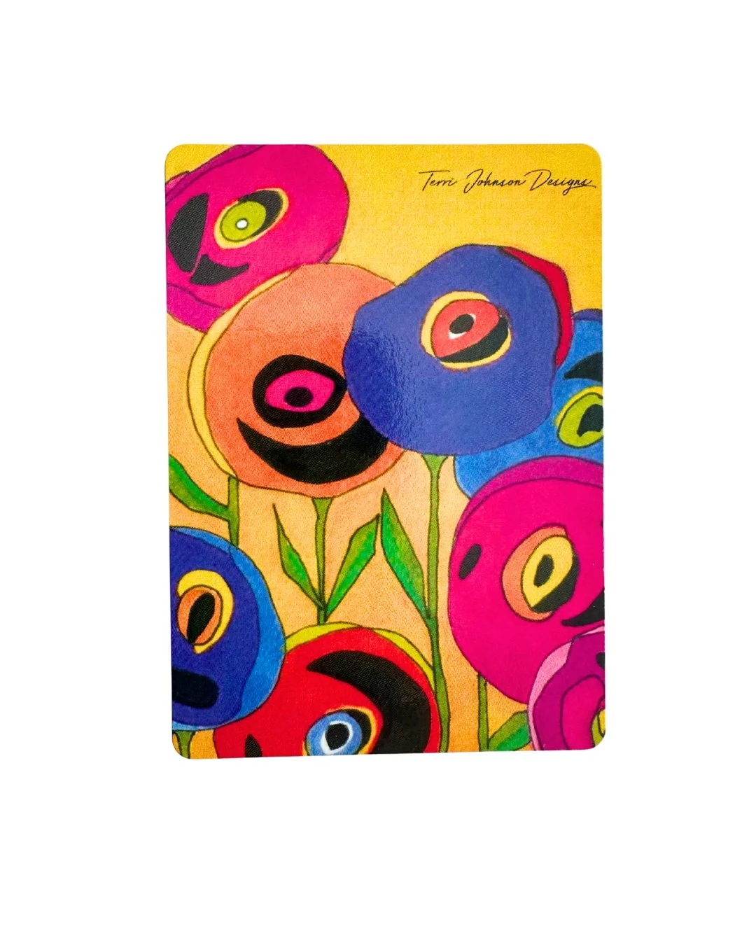 Deck of Cards - Happy Flower Yellow