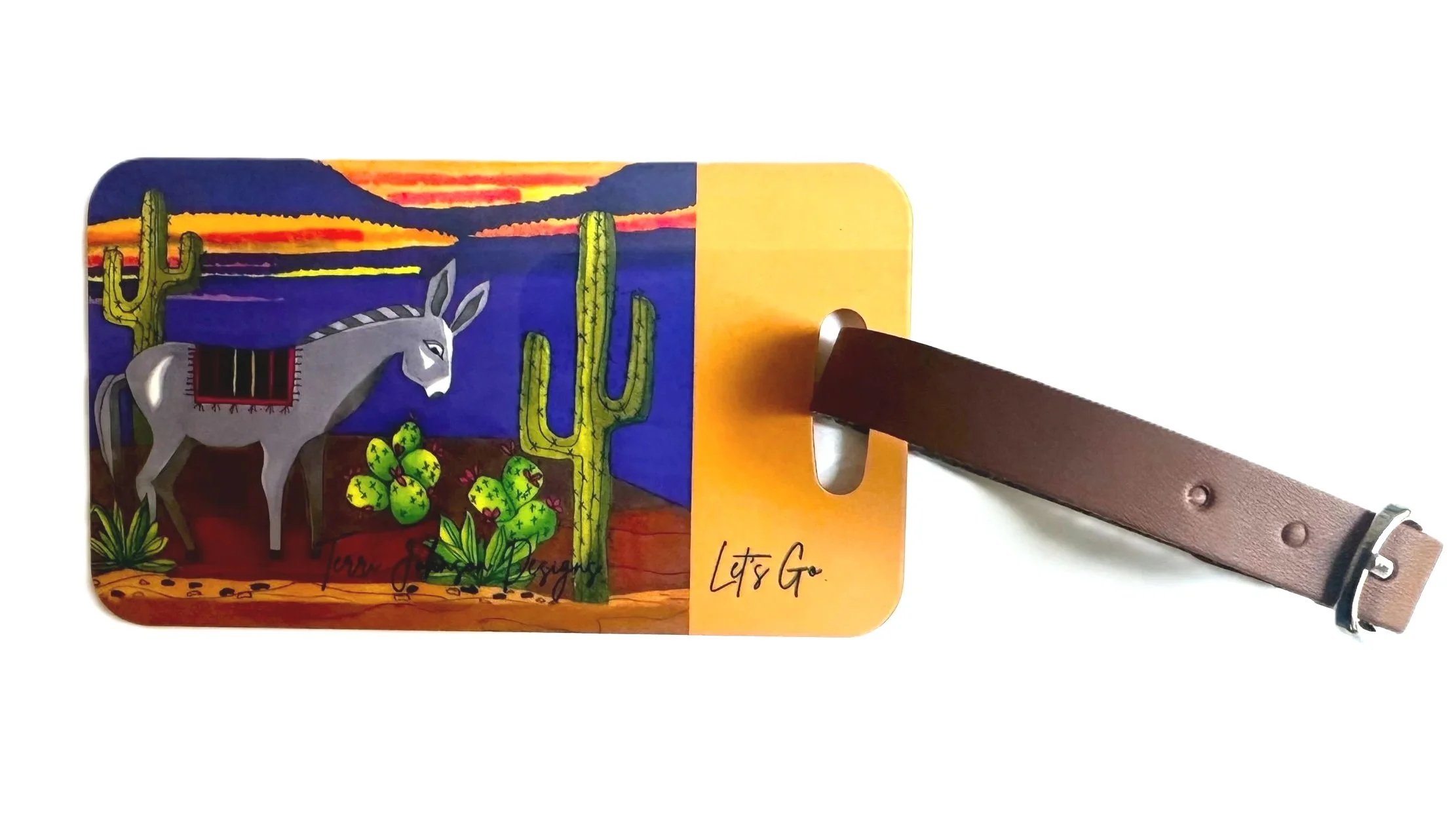 Luggage Tag - Burro