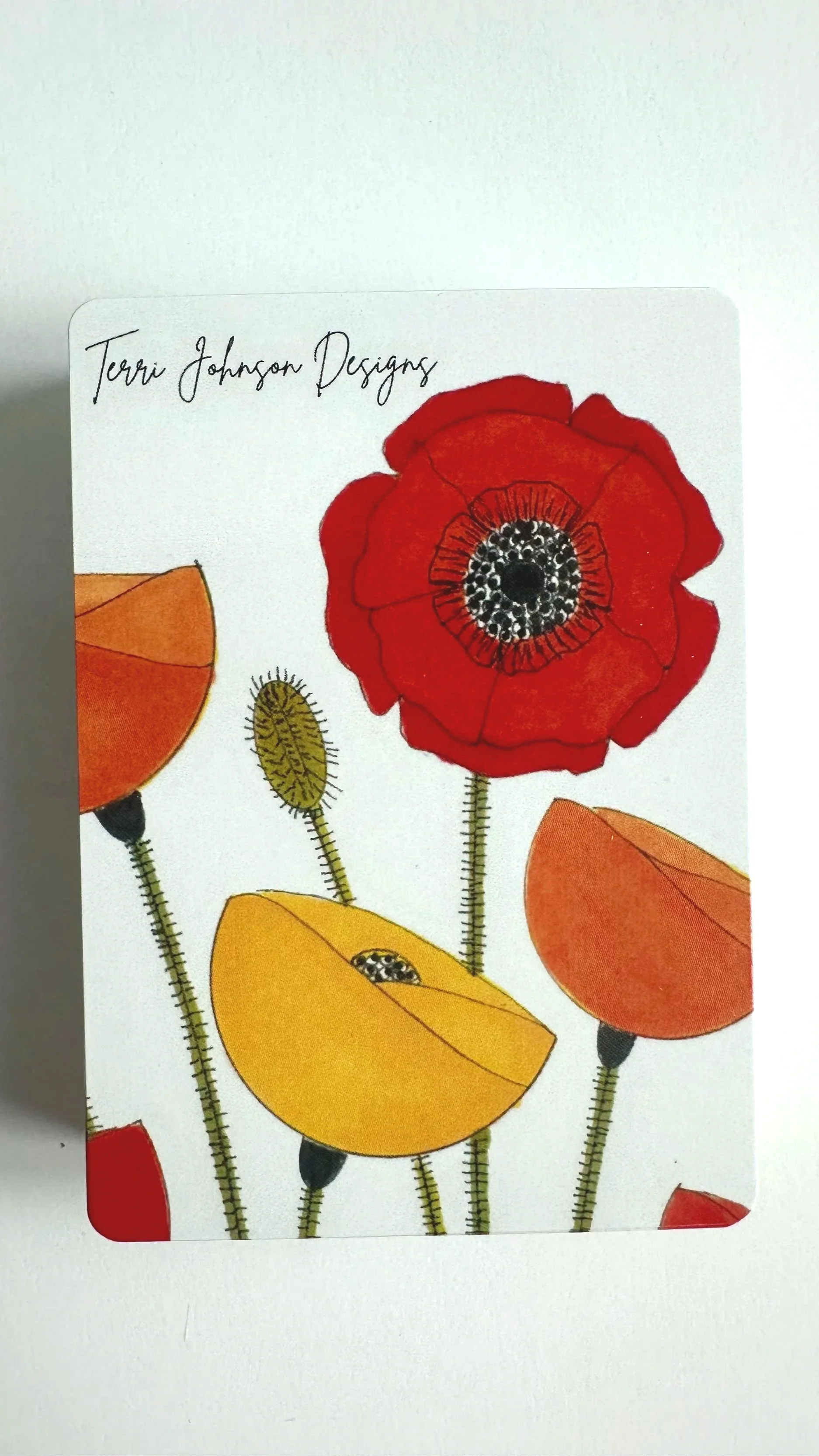 Deck of Cards - Poppies