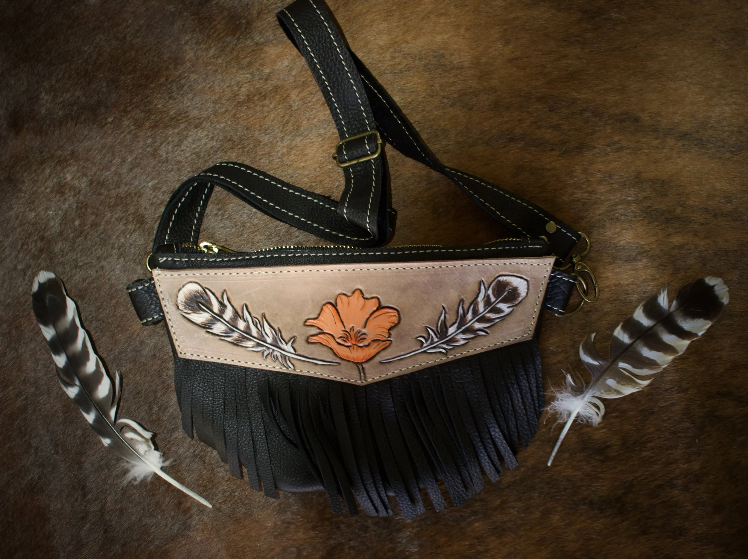 Hawk+Poppy crossbody/fanny pack