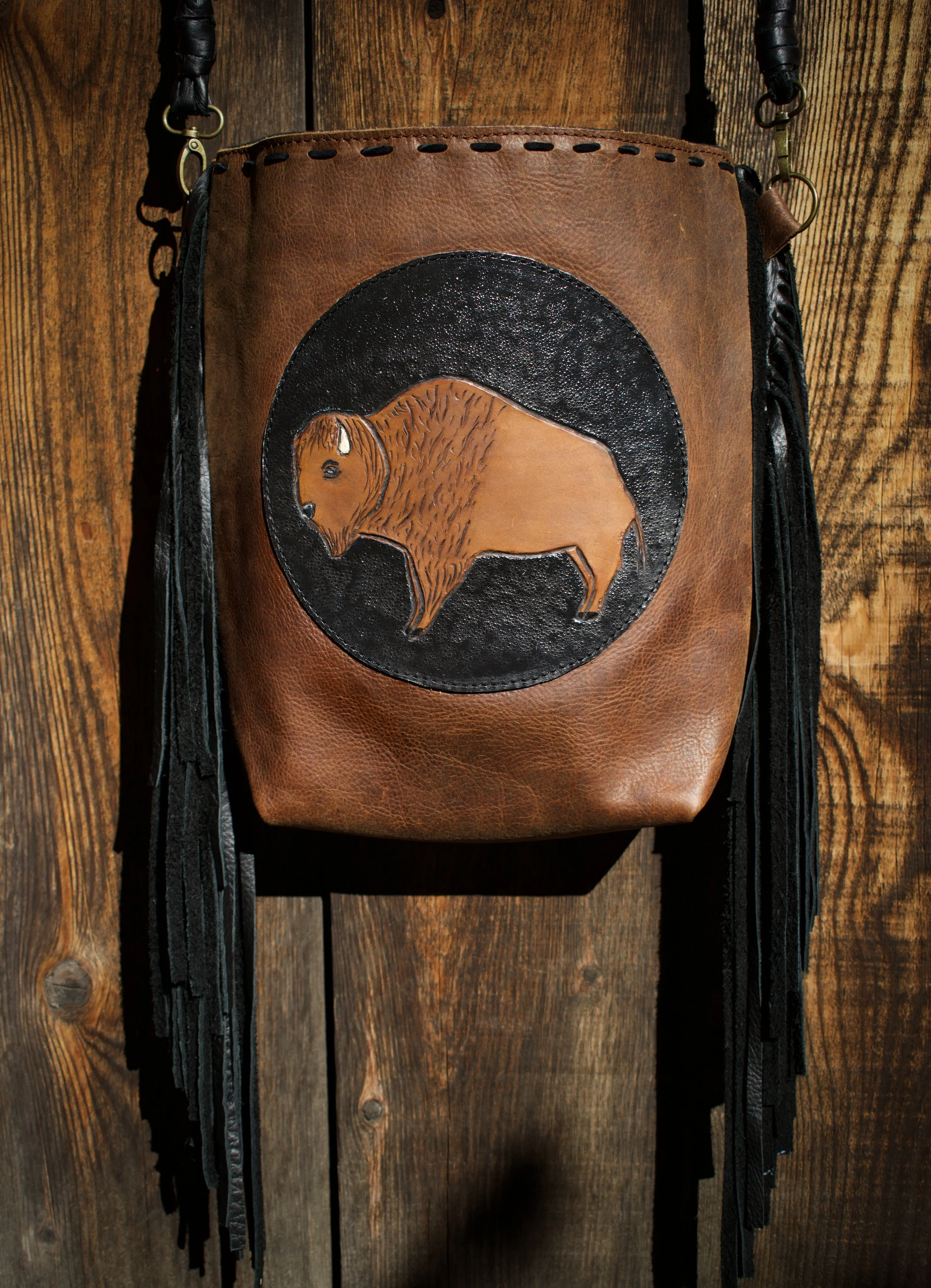 Rustic Buffalo Bag