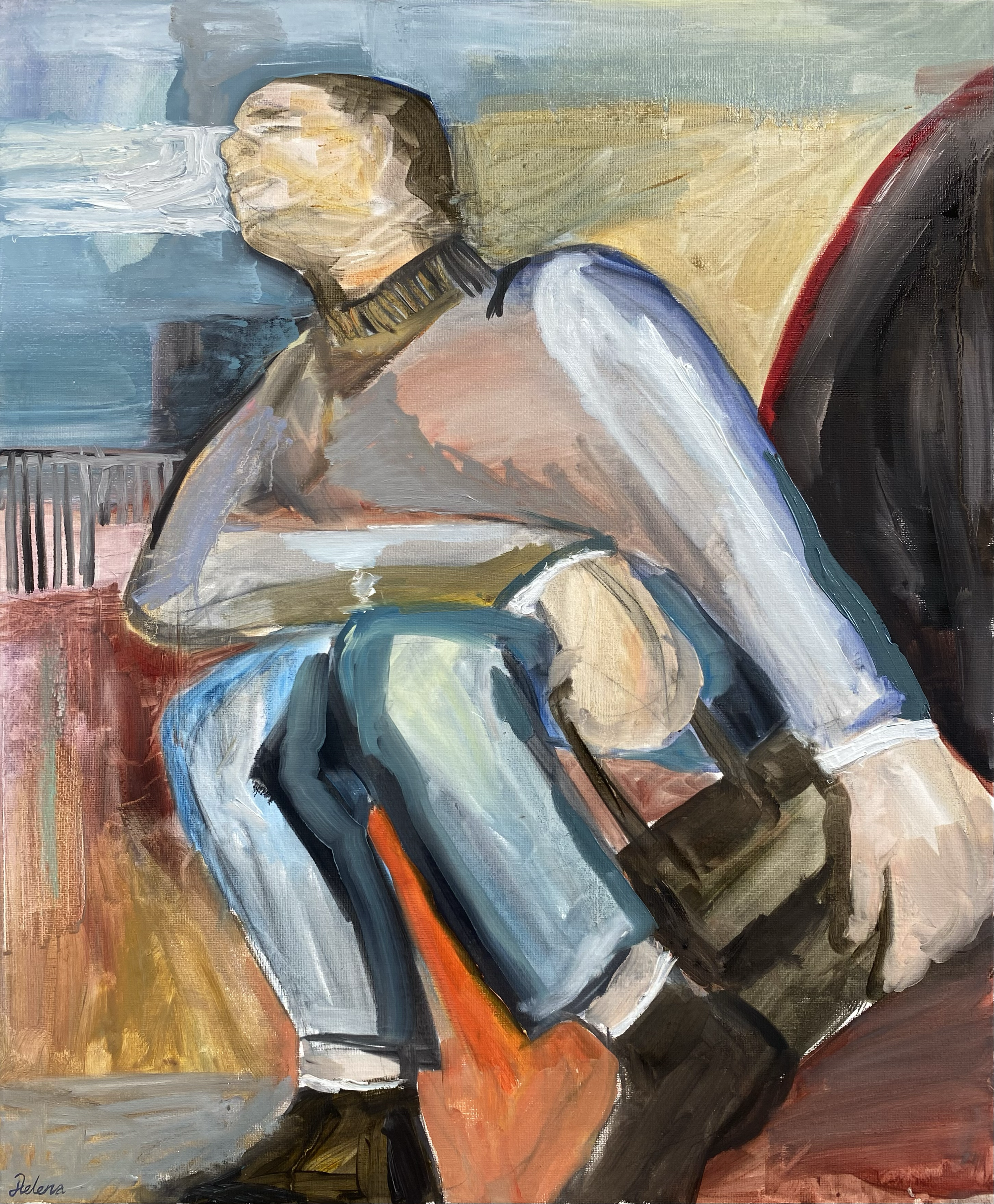 Waiting for a Flight, (2026), Helena Emily Wade