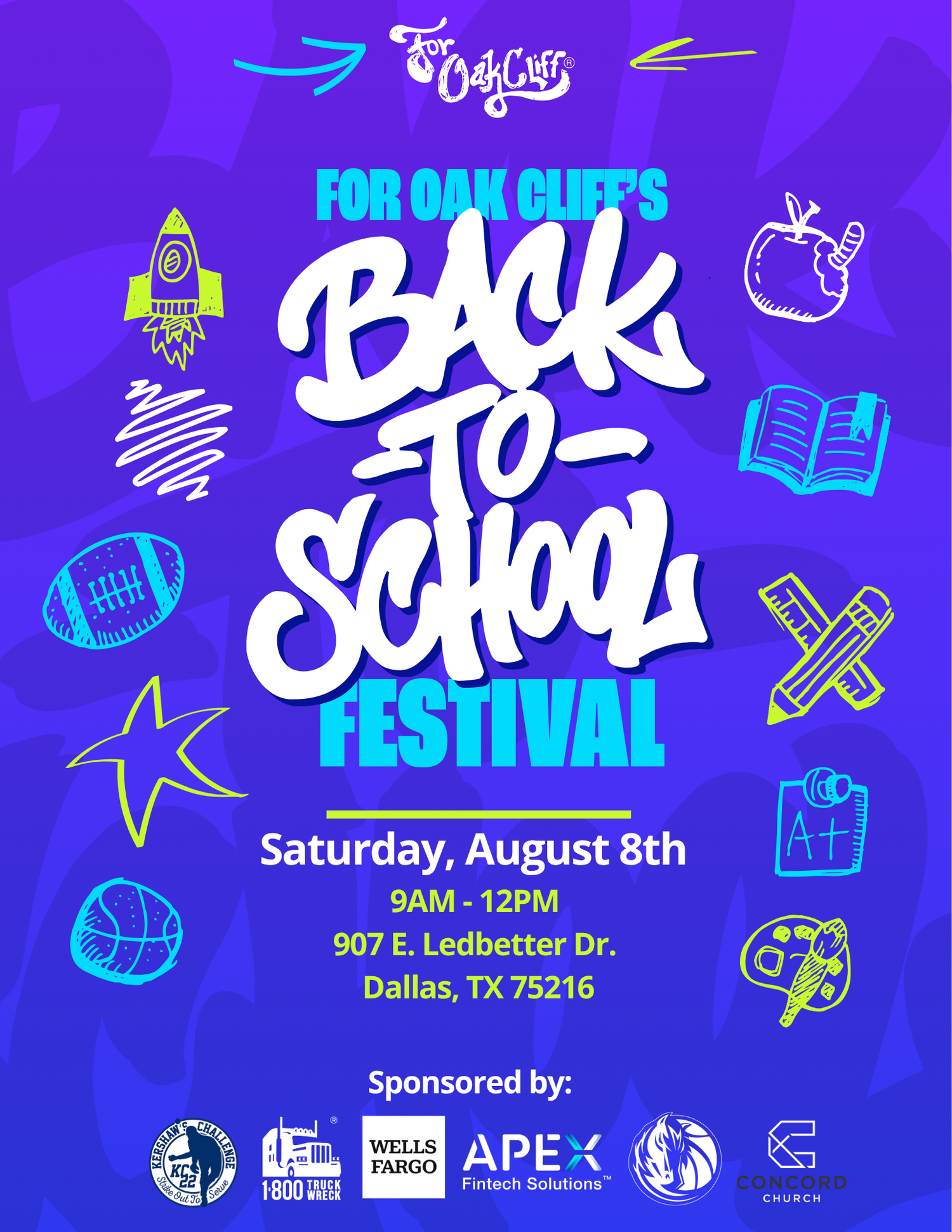 For Oak Cliff's Back 2 School Bash