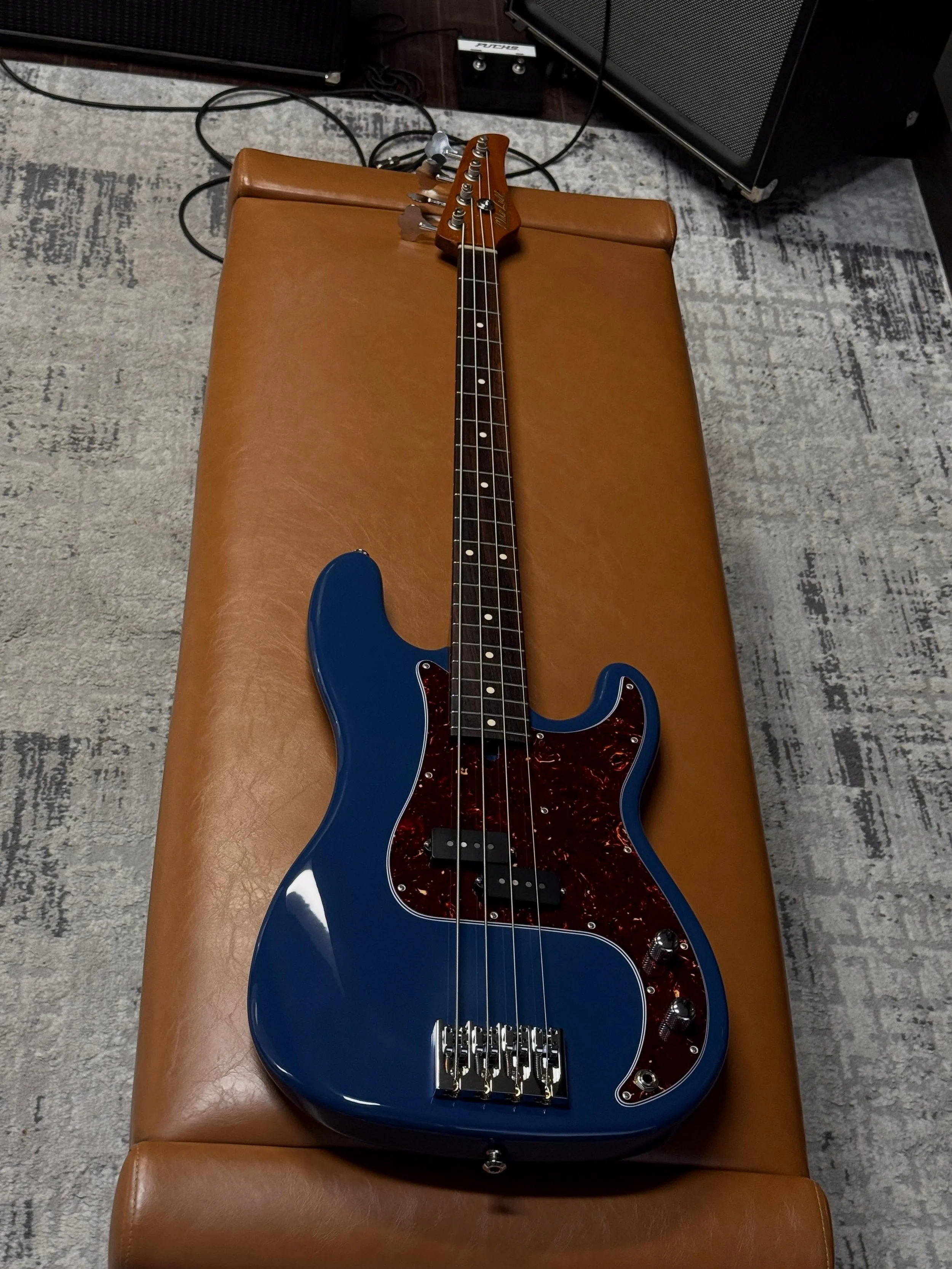 CERTIFIED PREOWNED: Today we have a beautiful Porsche Neptune Blue P4.  Alder Body, Roasted Maple Neck, Indian Rosewood Fretboard, J Neck, Hand-Wound Mike Lull P4 Pickup, Hipshot Hardware and 7.2 lbs. 

DM us if you&rsquo;re interested in making this