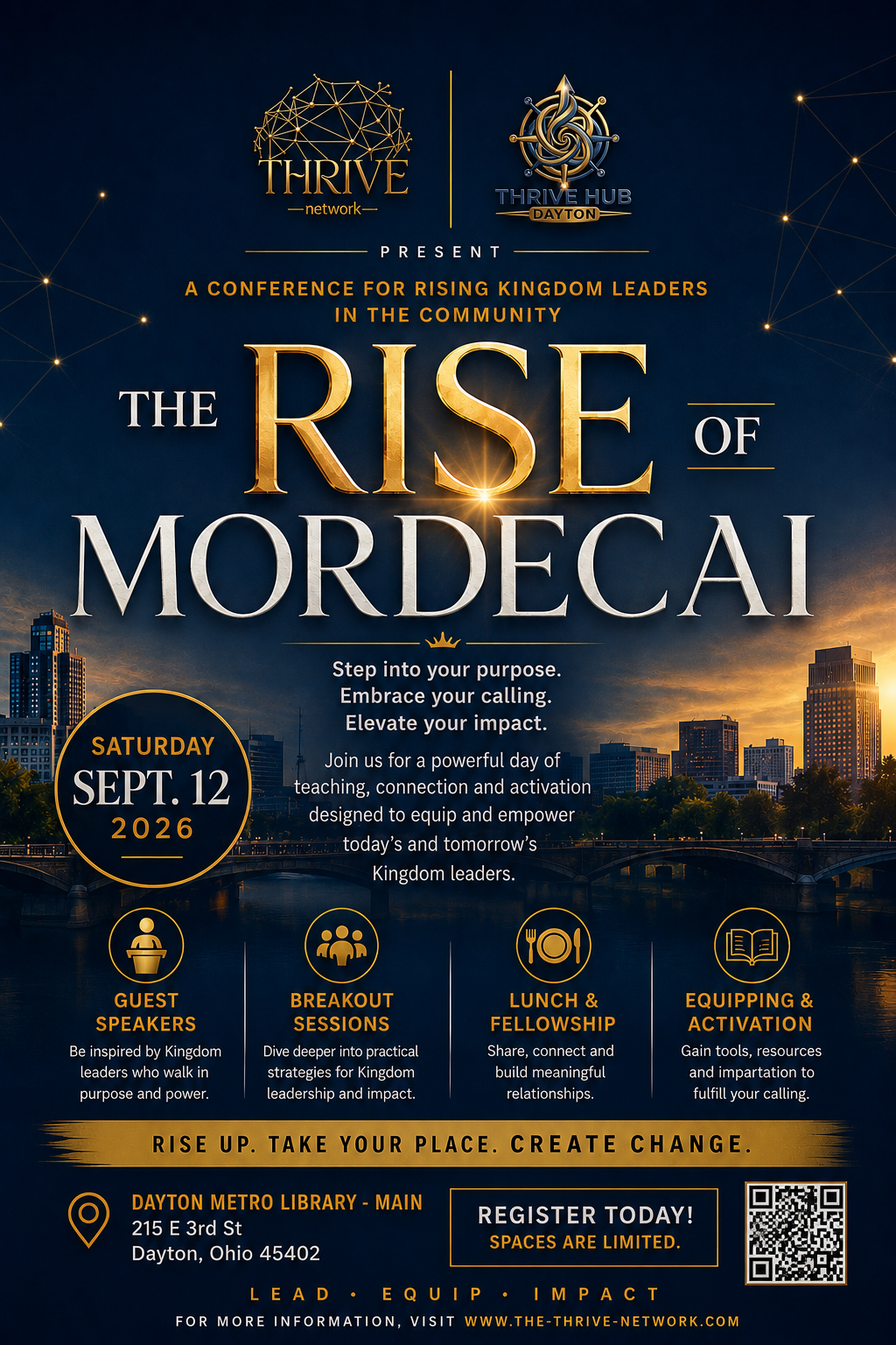 THRIVE Weekend 2026 - The Rise of Mordecai Leadership Conference