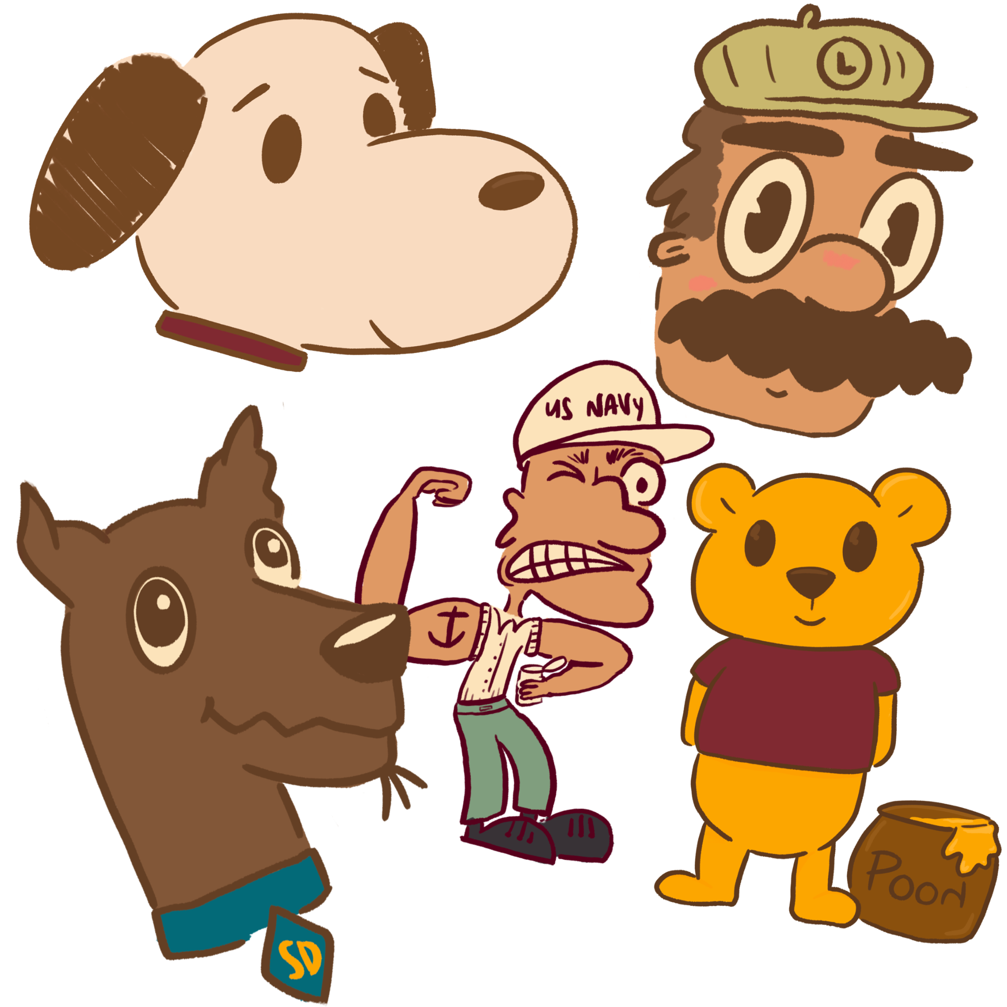 Drawing Characters From Memory