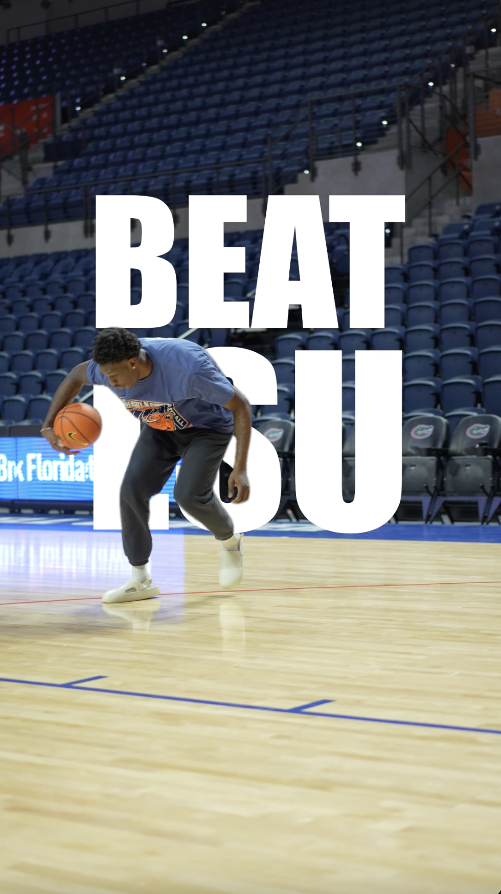 BEAT LSU x UF T-Shirt Giveaway Advertisement
