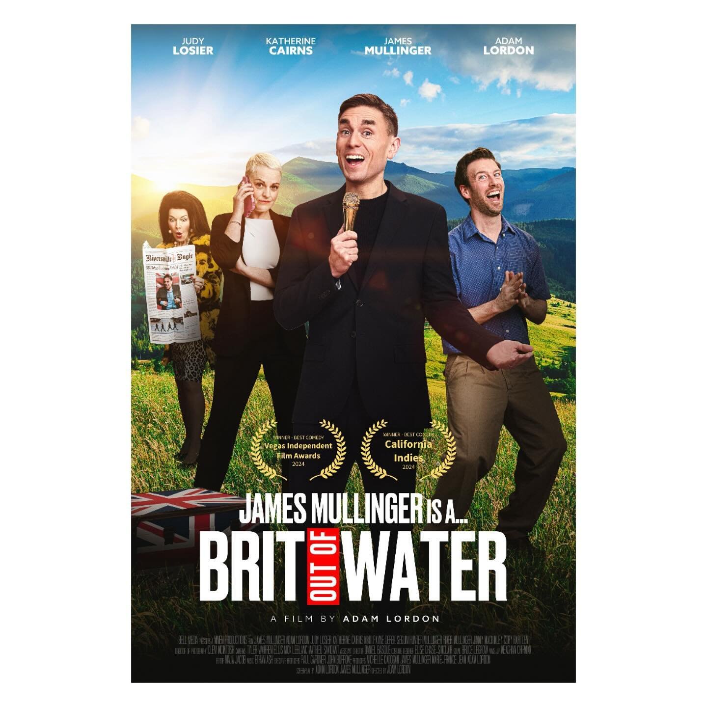 Big news!! Brit Out Of Water has won not one but TWO Best Comedy awards at the Vegas Independent Film Awards and the California Indies! We&rsquo;d like to send a huge congratulations to the cast and crew and a massive thank you to all those who watch
