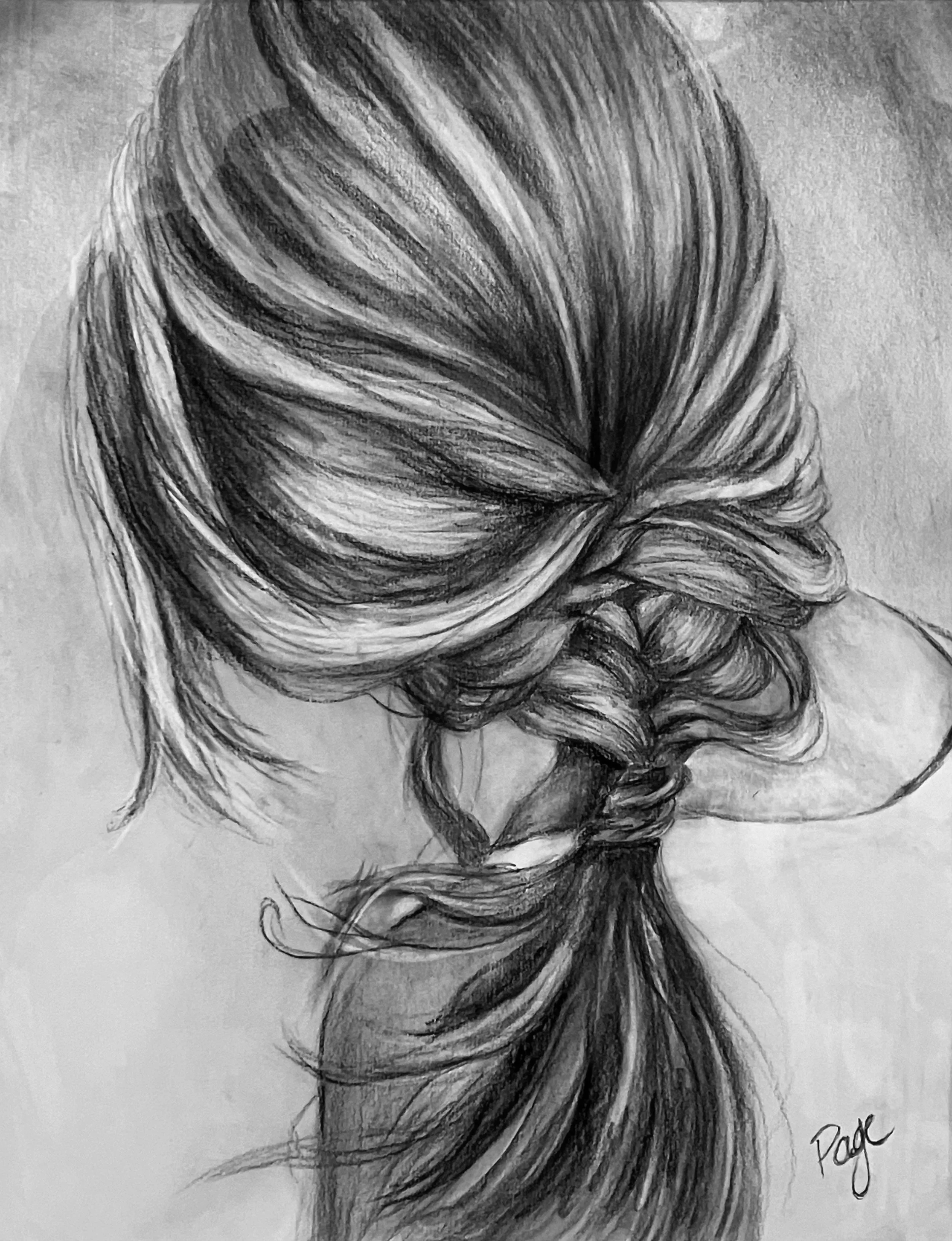 “Undone”
11x14 charcoal
$475
