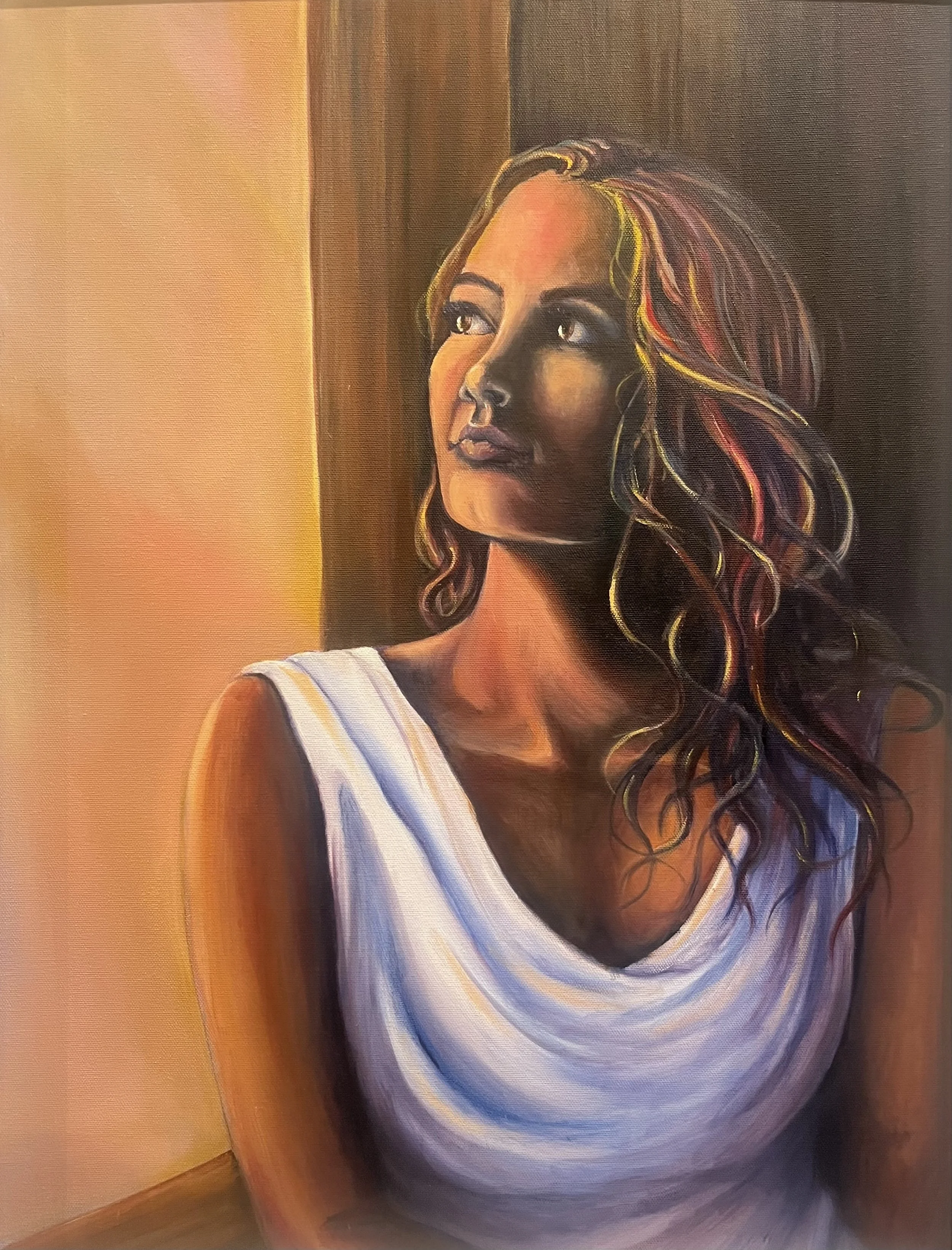 Contemplation
16x20 oil on canvas
Original and prints available