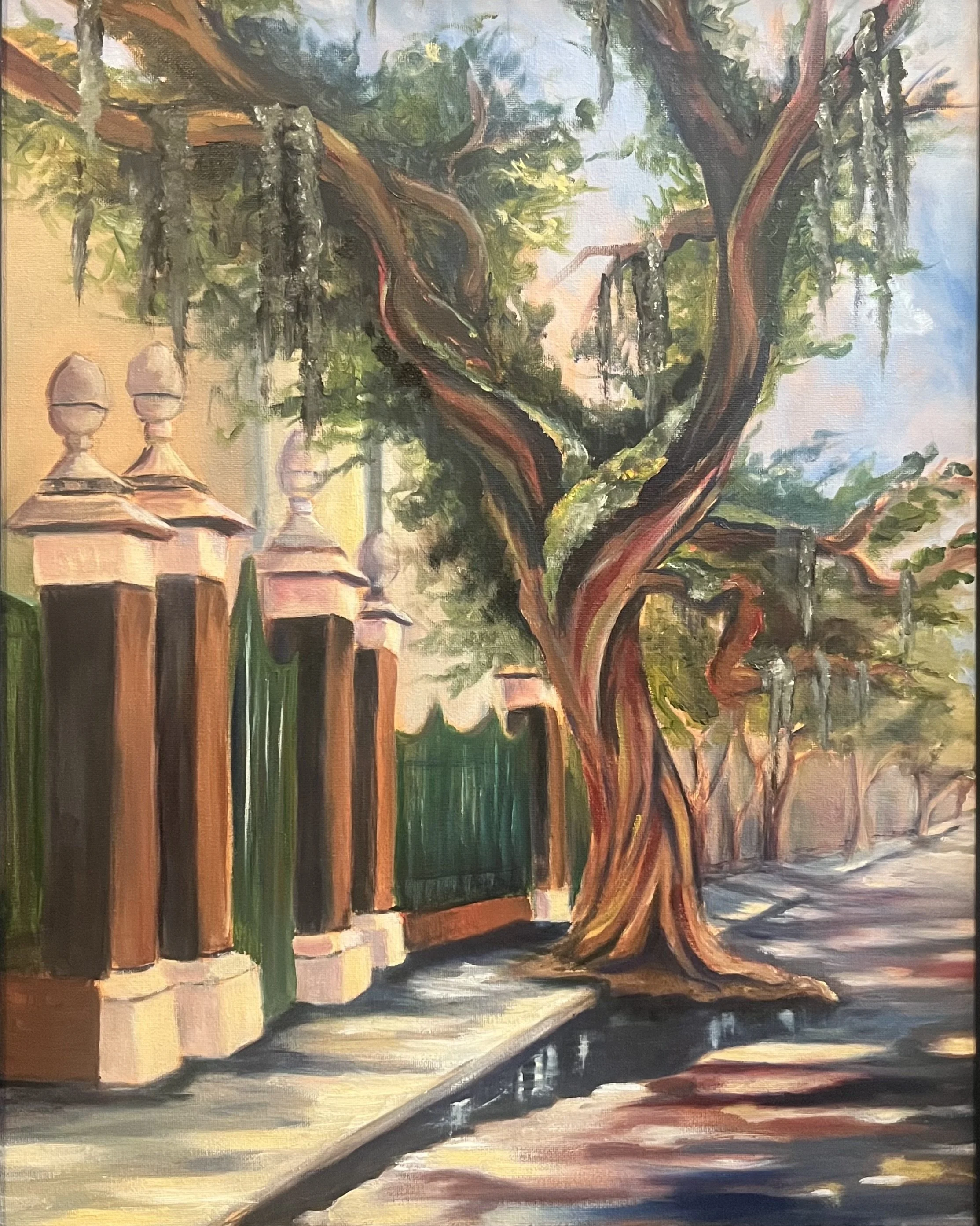 Savannah Sidewalk
16x20 oil on canvas
Original and prints available