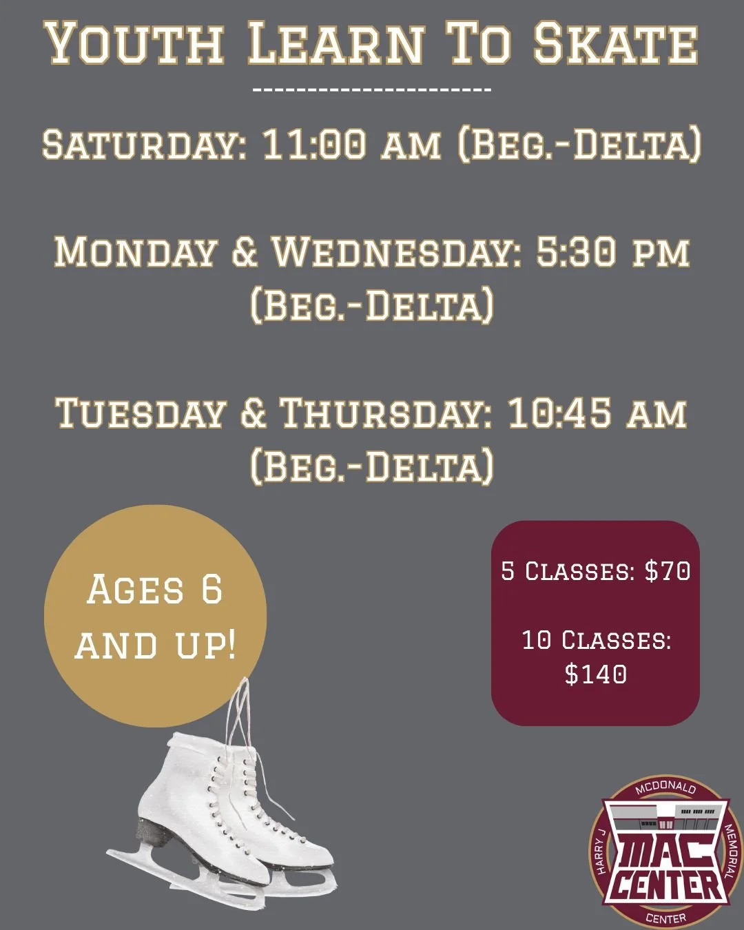 Register on August 25th!
https://turbot-heron-sax7.squarespace.com/config/pages
.
.
.
.
.
#fyp #fypage #fyppage #viral #iceskate #iceskating #alaska #alaskalocal #alaskalife #eagleriver #eagleriverak #eagleriveralaska #familytime #harryjmcdonald #har