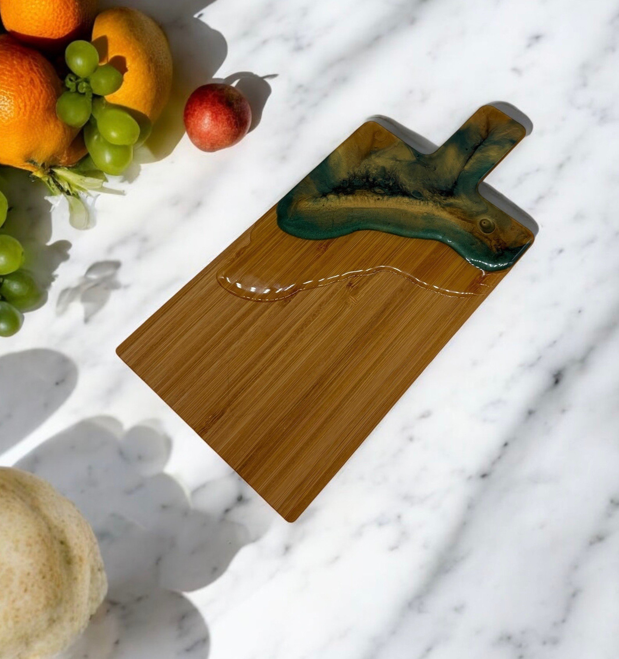 Green & Gold Cutting Board