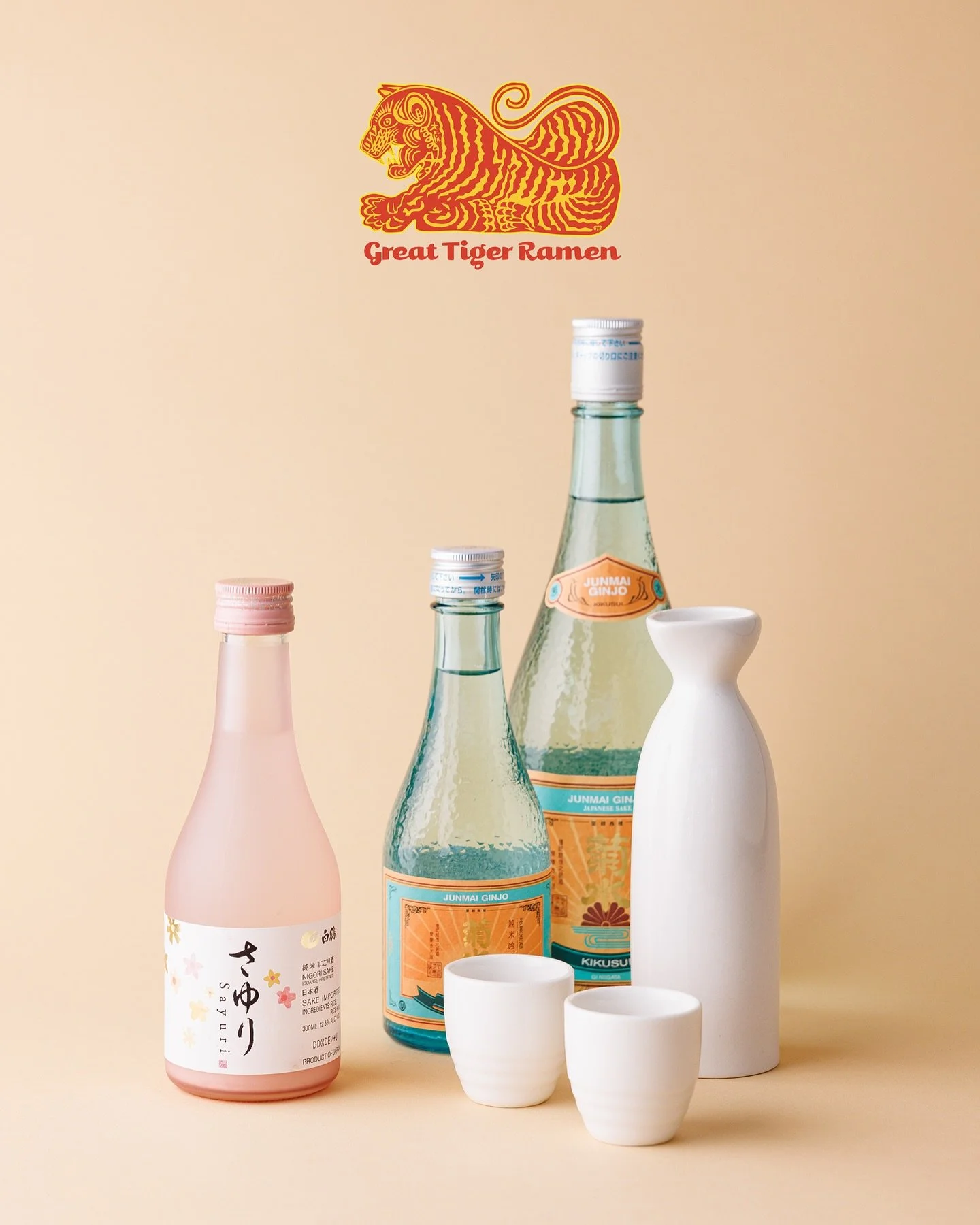 Did you know the tiger pours sake too? 🐅🍶
From bubbly to silky smooth, we&rsquo;ve got the perfect pour waiting.
Pair it with ramen, kanpai!

🍜 Handcrafted broths 72 hours
🥢 Hibachi Fried Rice
📍 4211 E Willow St, Long Beach, CA 90815 ⏰ 11:30 am 