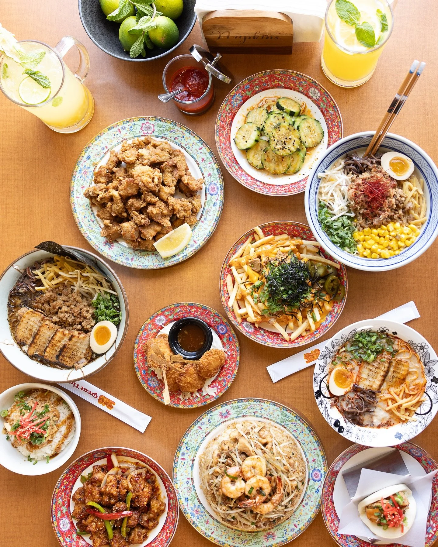 🔥 It&rsquo;s hot out&hellip; so why not turn it into a feast? Gather your favorites and cool down with Great Tiger vibes. 🐅🍜🍗

🍜 Handcrafted broths 72 hours
🥢 Hibachi Fried Rice
📍 4211 E Willow St, Long Beach, CA 90815 ⏰ 11:30 am to 10 pm Ever
