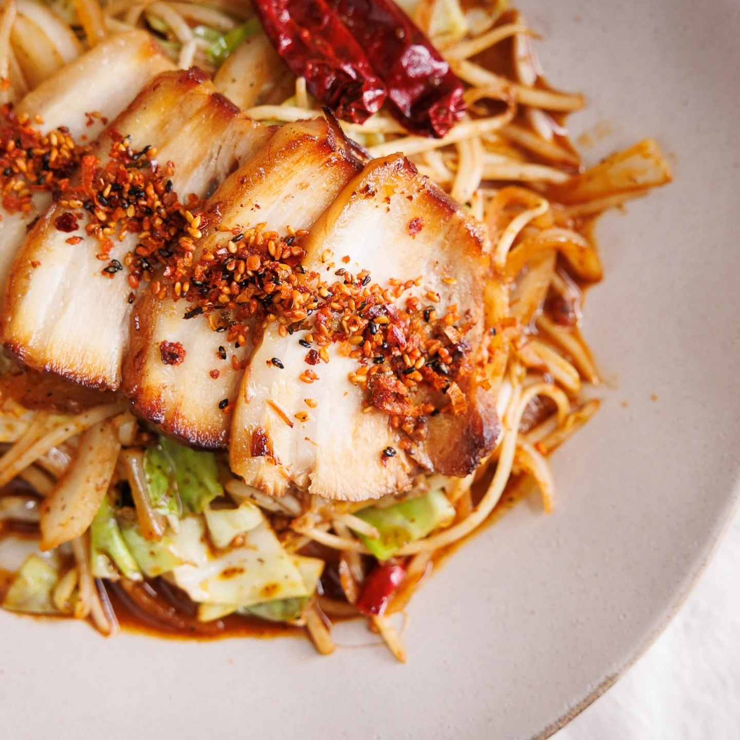 For spice lovers only 🌶️
Our Devil Chashu brings the heat with tender pork, chili oil, and serious attitude.

🍜 Craft Ramen
🍚 Signature Donburi
📍 4211 E Willow St, Long Beach, CA 90815 ⏰ 11:30 am to 10 pm Everyday