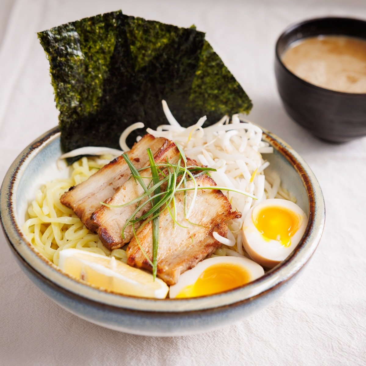 Dip. Slurp. Repeat. 🍜
Our Tsukemen pairs thick, chewy noodles with tender chashu, jammy egg, crisp bean sprouts, nori, and a rich, savory dipping broth. Every bite is bold, satisfying, and made your way.

&ldquo;There&rsquo;s always something for yo