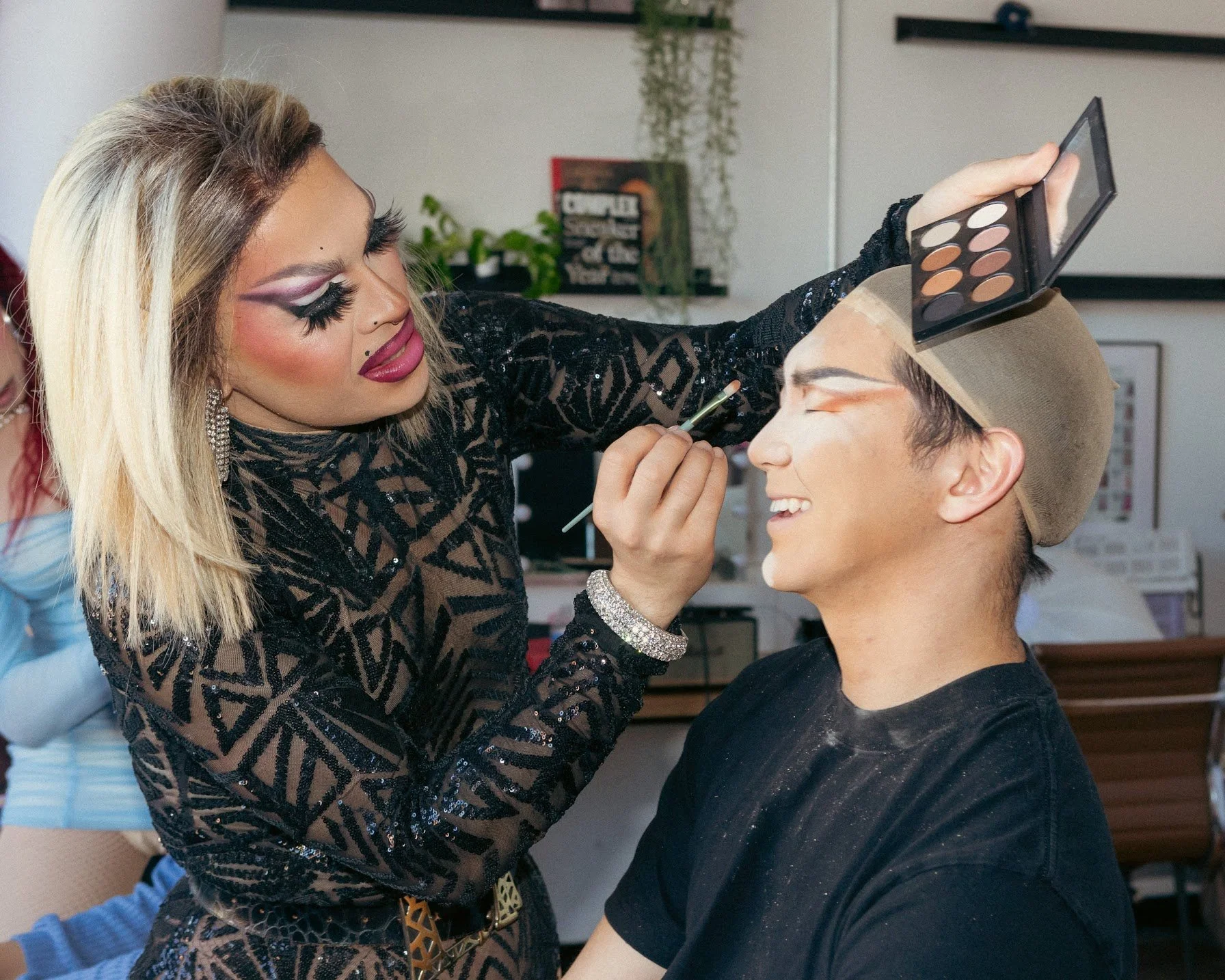 Drag queen transformation & lip sync debut (with NYC Drag Superstar)