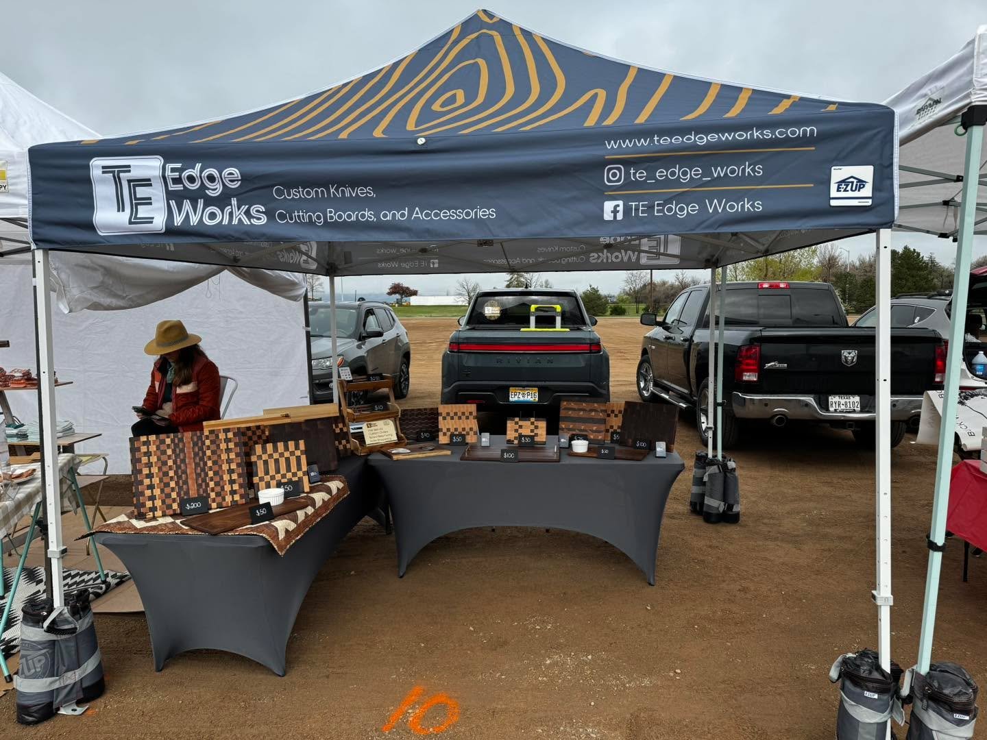 We are live at the Boulder County Farmers Market! Come see the fresh boards before they are posted on our website!

boulderfarmersmarket
longmontfarmersmarket
