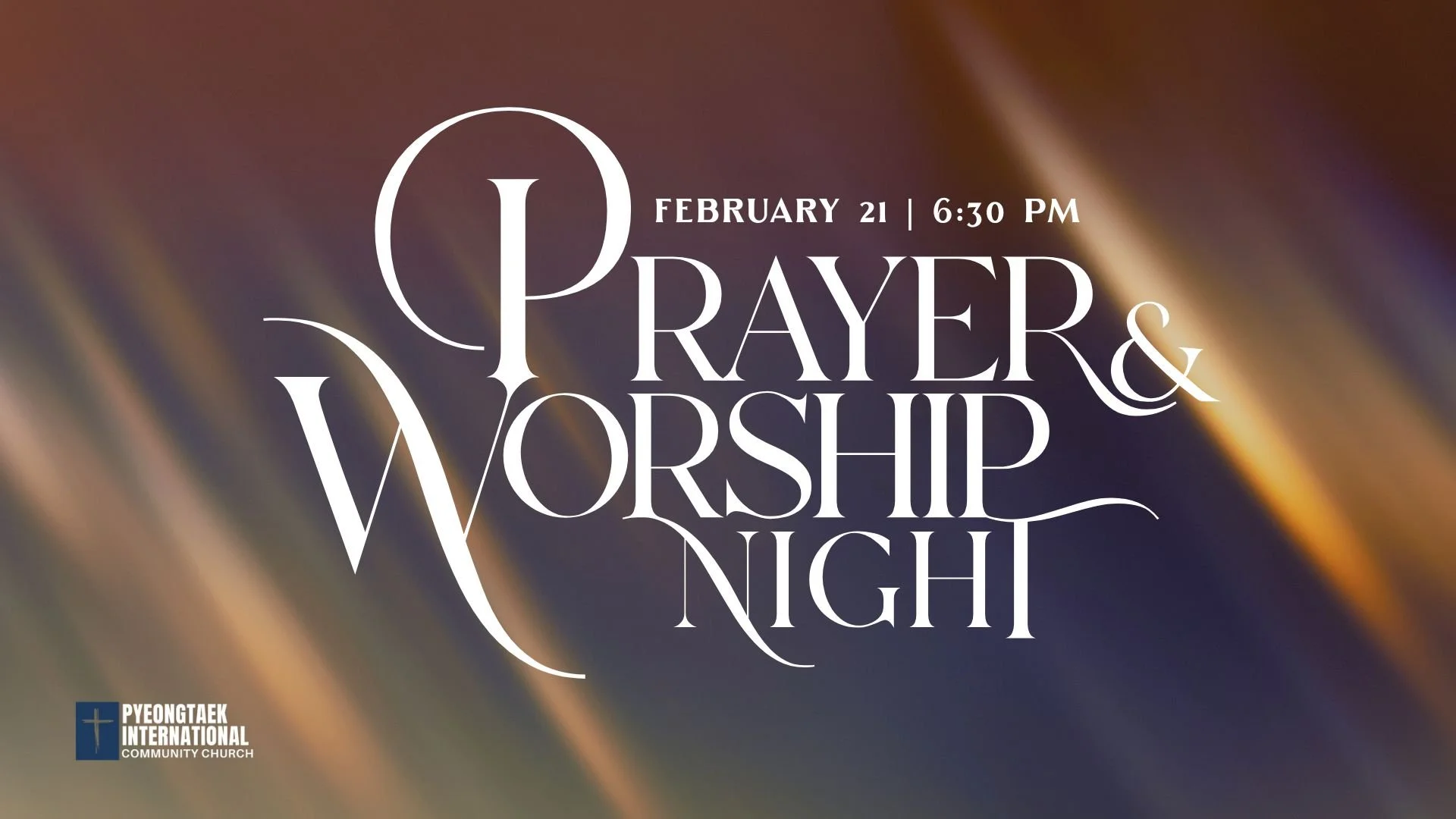 Prayer & Worship Night