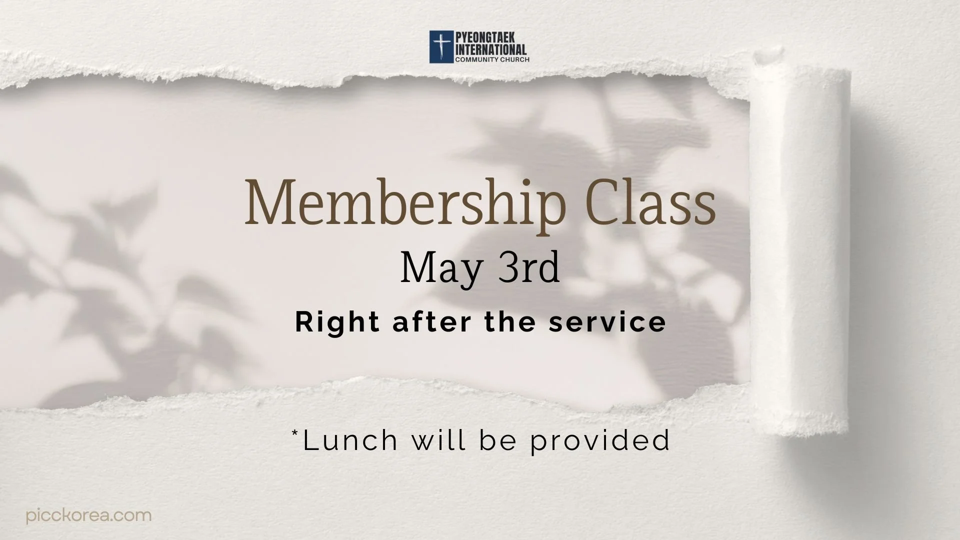 Membership Class