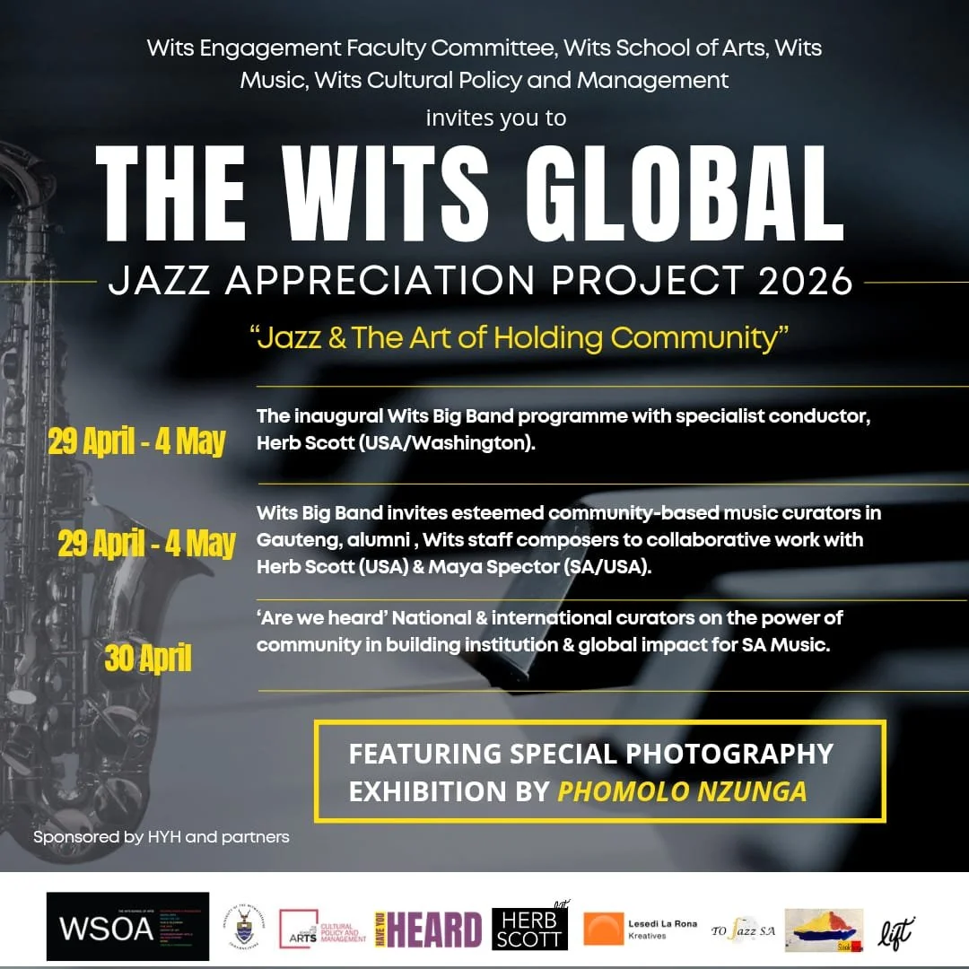 MASTERCLASS WITH STEVE MOBANE, HERB SCOTT &amp; MAYA SPECTOR &amp; WITS BIG BAND 