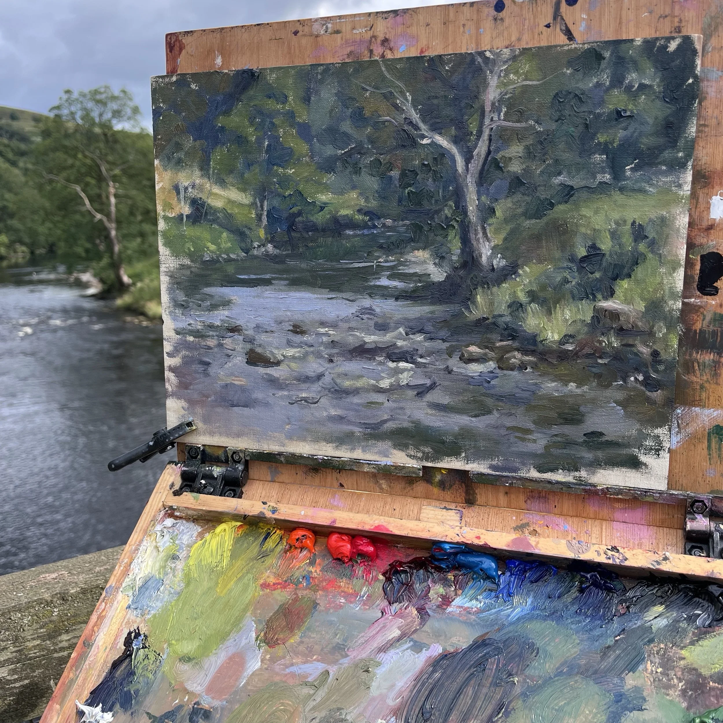 River Wharfe - 9x12”