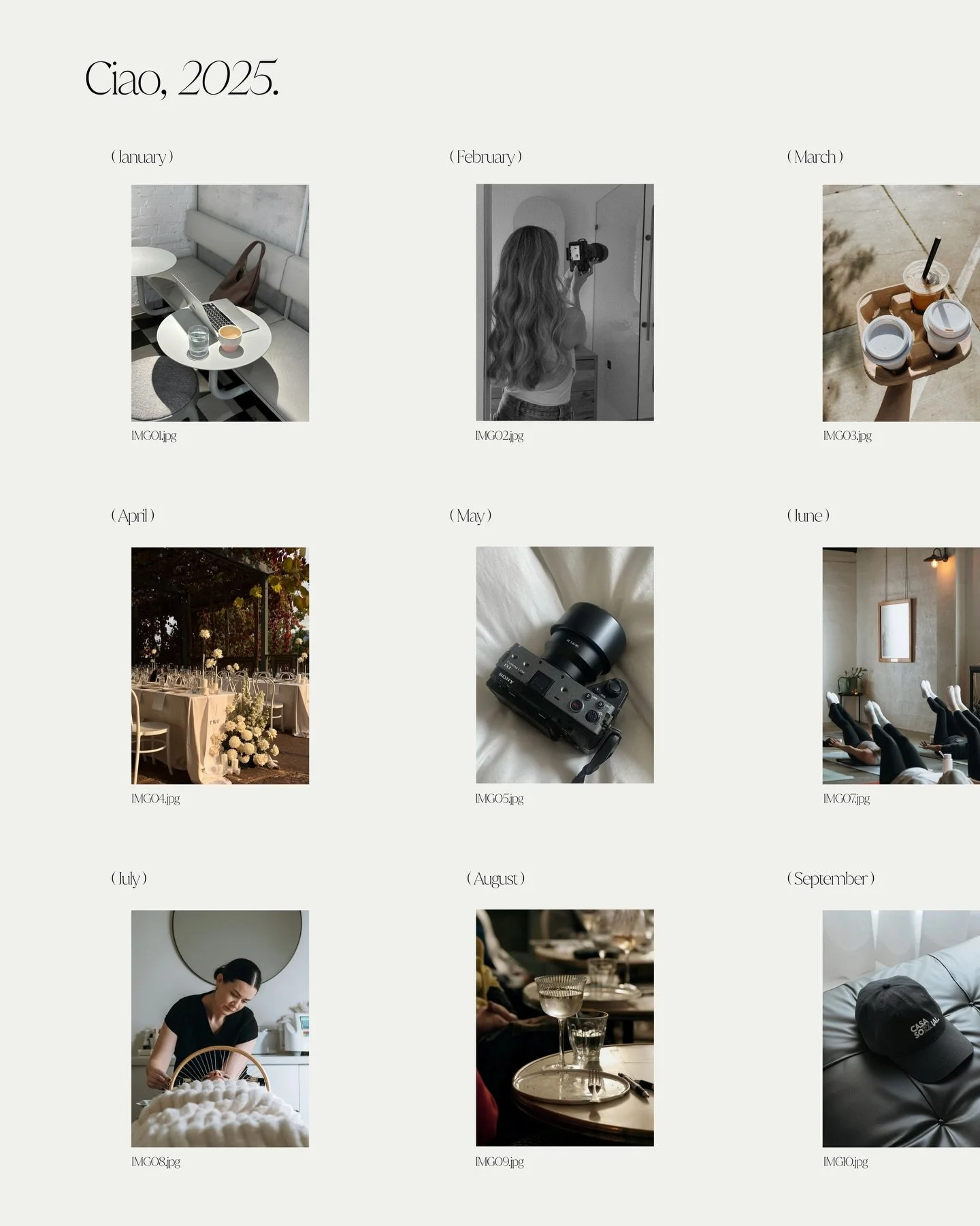 Ciao, 2025. 🤎

Closing out a very meaningful year filled with learning, growth, showing up &amp; trusting the process. Grateful for the work, the people behind it &amp; everything we&rsquo;ve built along the way.

Just a glimpse of what this beautif