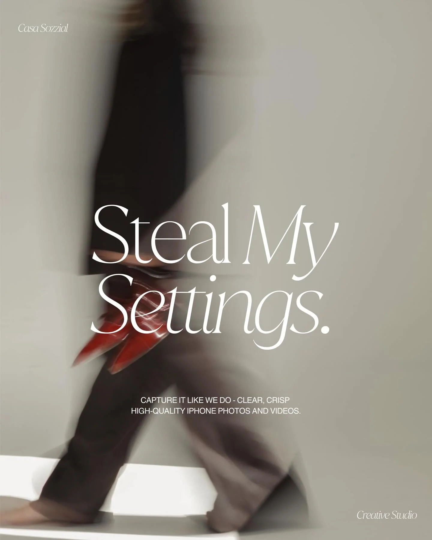 The little details play a big part in how your content feels.

A few simple adjustments that can completely change how your visuals look and feel - cleaner, more intentional and instantly more elevated. 🤎 

Save this for your next shoot.

#socialmed