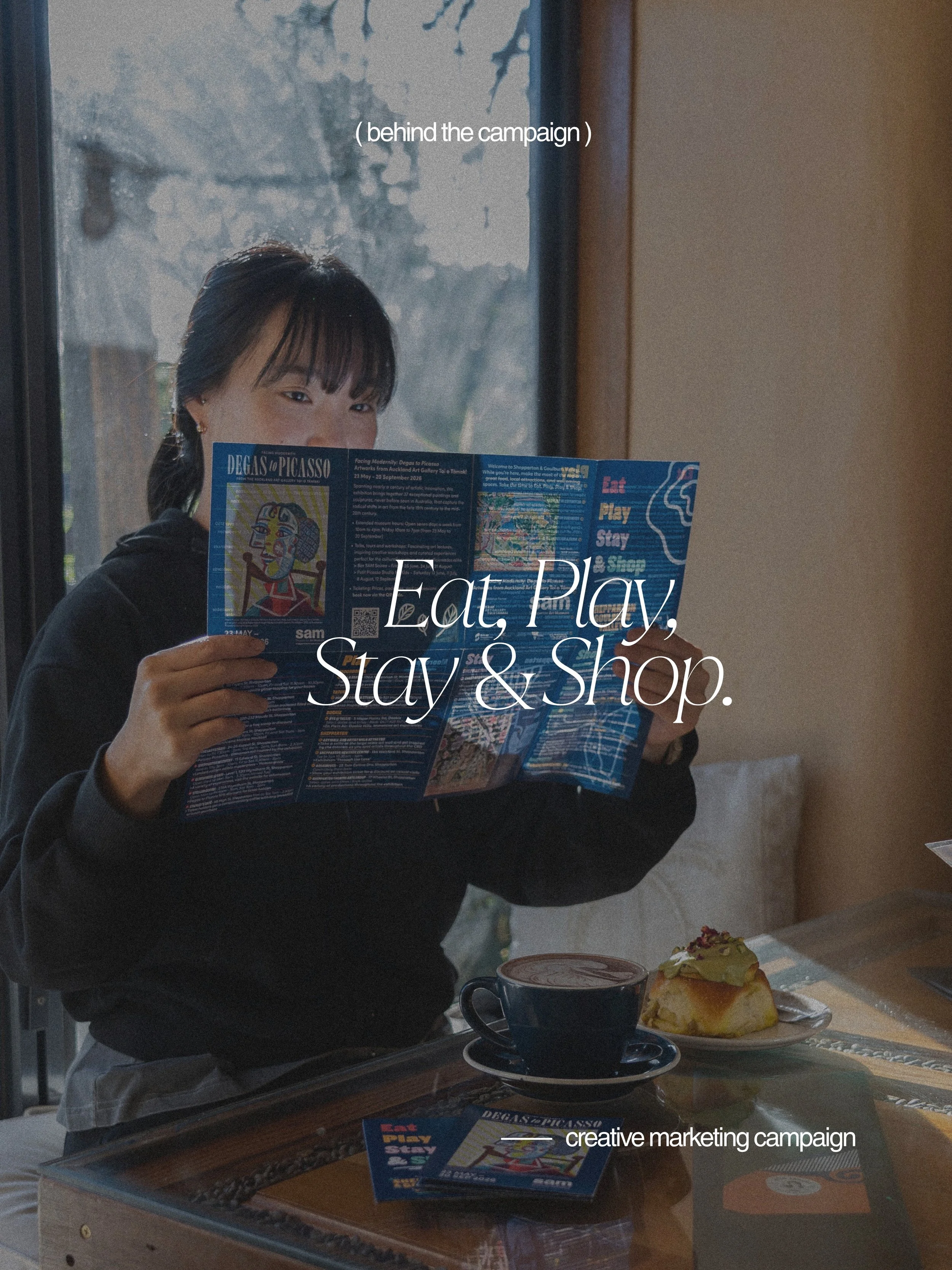 A look behind the Eat, Play, Stay &amp; Shop creative campaign for @greatershepp &amp; @sheppandgv 

Everyone sees the final campaign. But almost nobody sees what goes on behind the scenes.

The creative thinking, logistics and preparation that happe