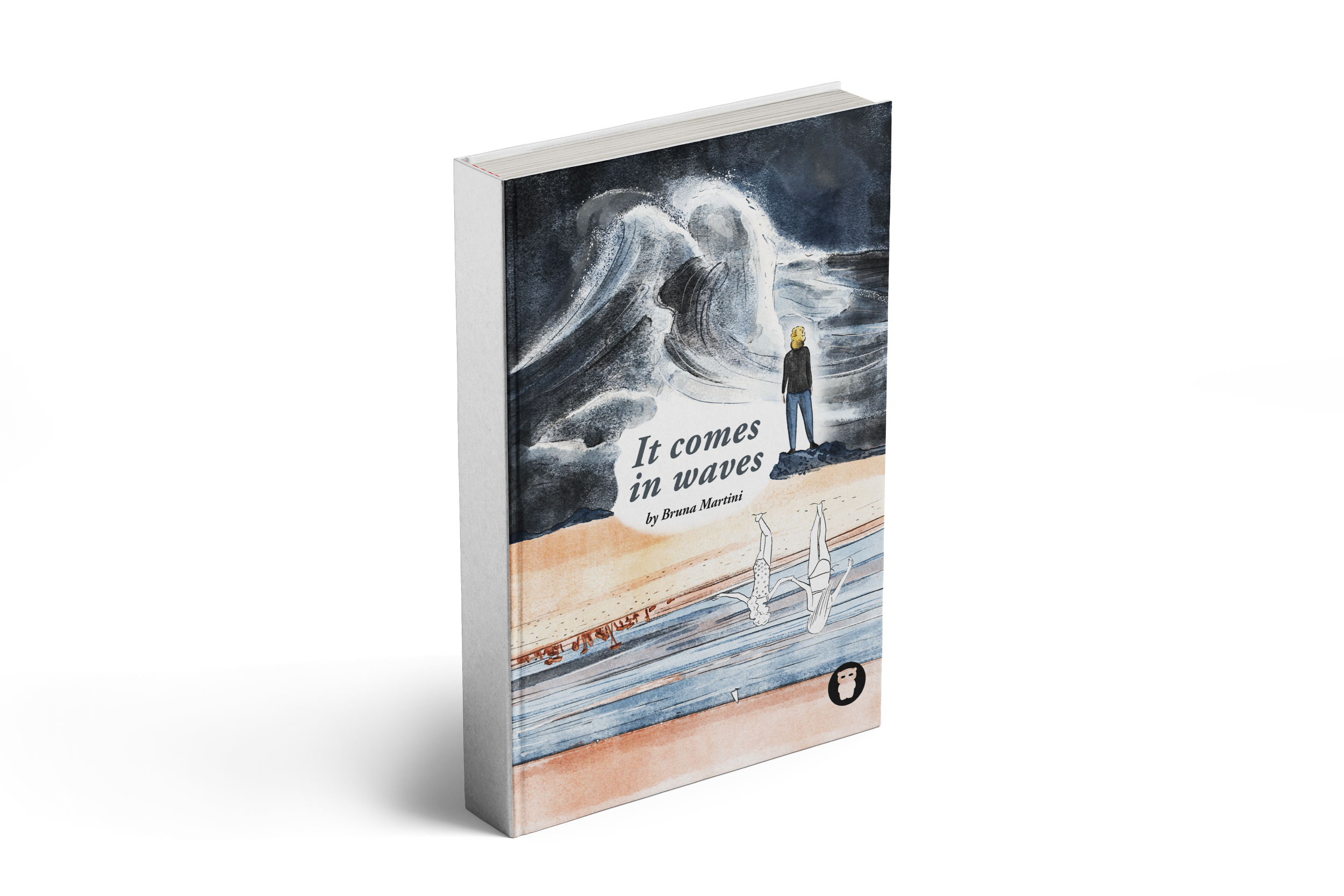 It comes in waves