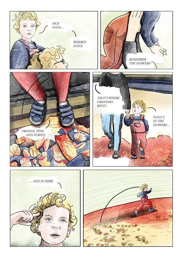 It Comes in Waves - graphic novel for children and young adults