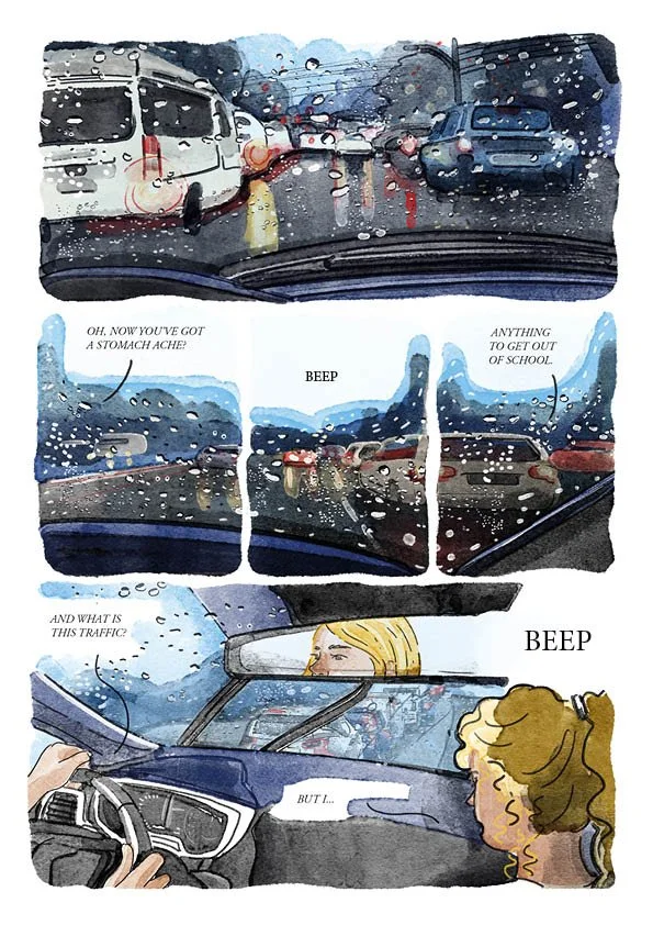 It Comes in Waves - graphic novel for children and young adults