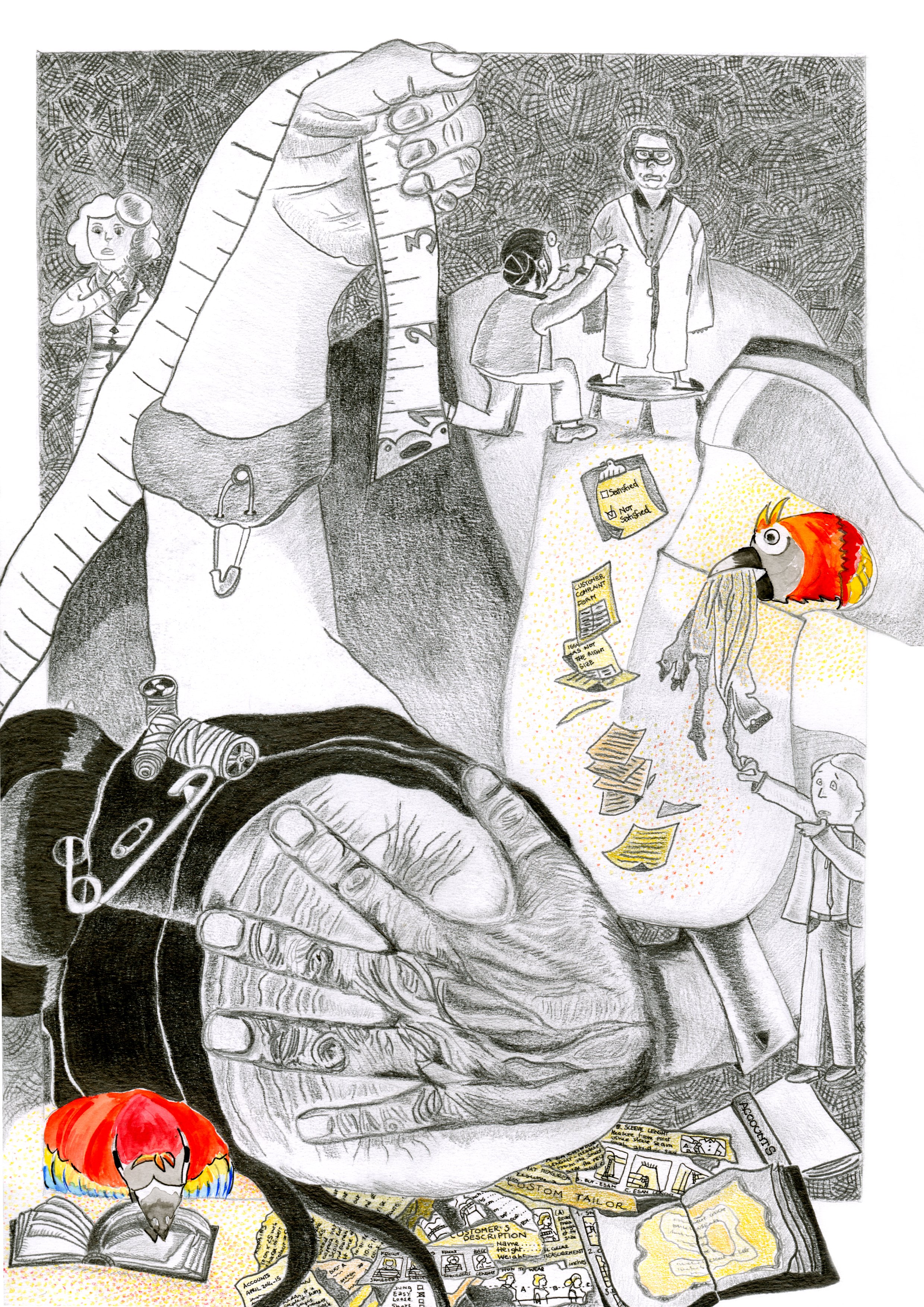 A page from Mind the parrot
