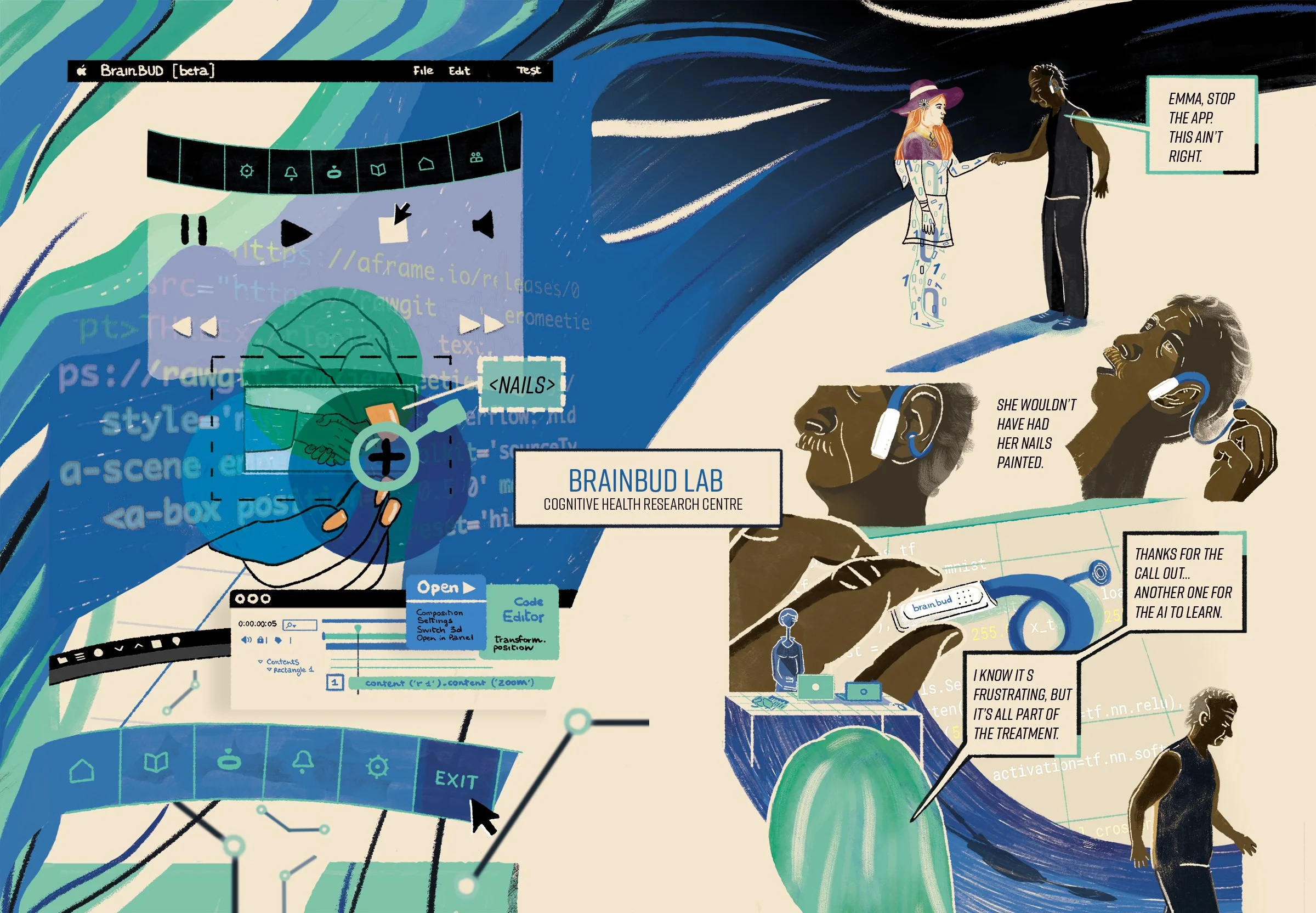 Brainbud - graphic novel for children and young adults