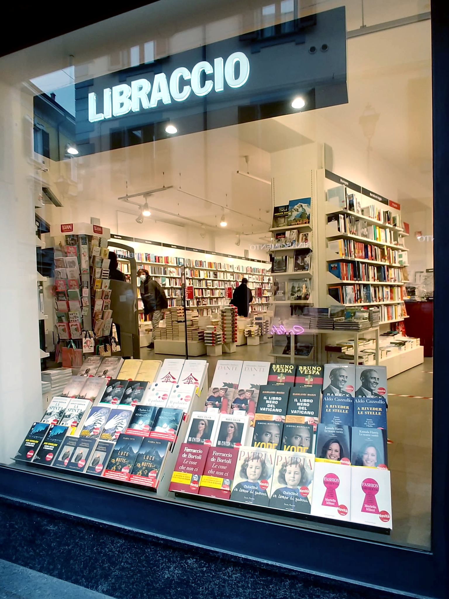 Presentazione di Patria alla libreria Libraccio, Lecco