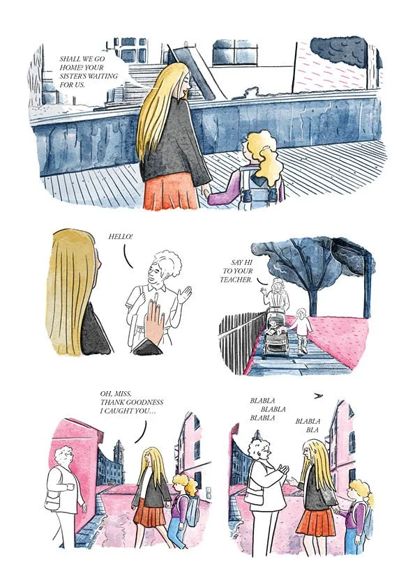 The Motherless Mother - graphic novel for young adults