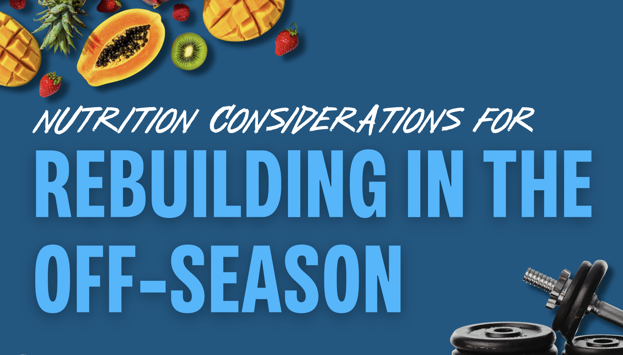 Rebuilding In The Off-Season