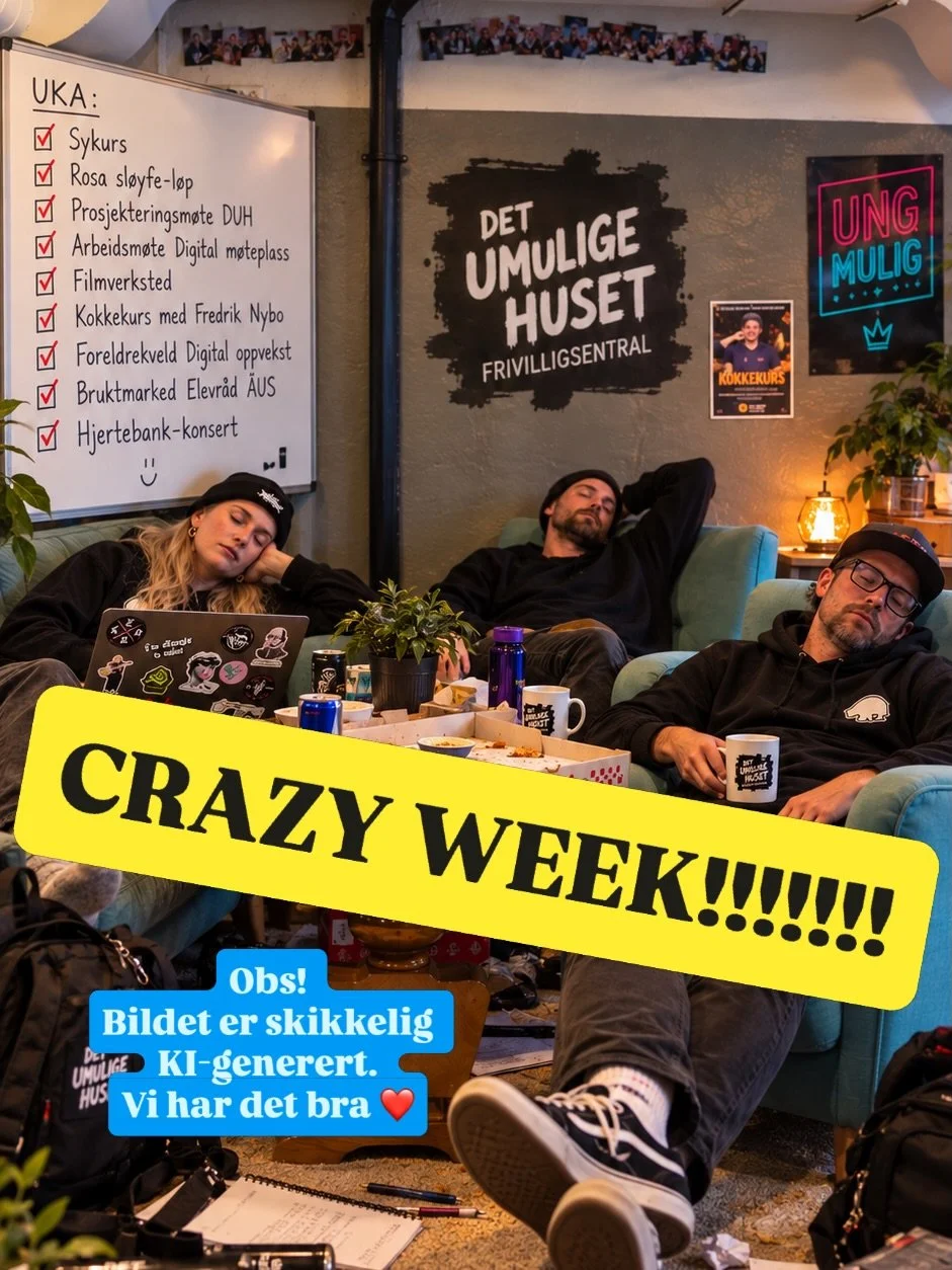 Fantastisk uke med helt vanvittig mye innhold. Takk til alle samarbeidspartnere og deltakere!

@tindestua 
@raumakommune 
@rosemj_syr 
@tindesenteret 
@detumuligehuset 
@sparebankennorge 
JungTeachings
@rosasloyfe