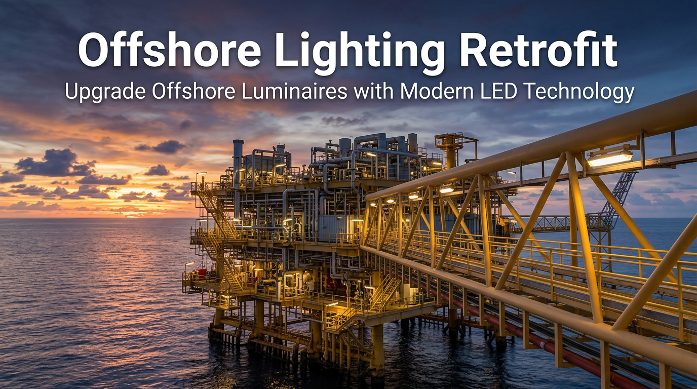 Luxega expandiert in den Bereich Offshore-Beleuchtung