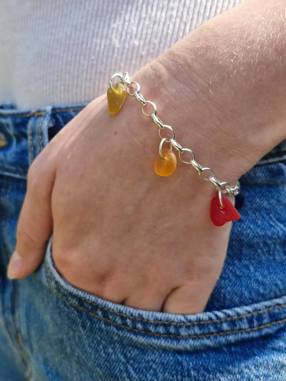 Northumberland Sky Bracelet - Rainbow