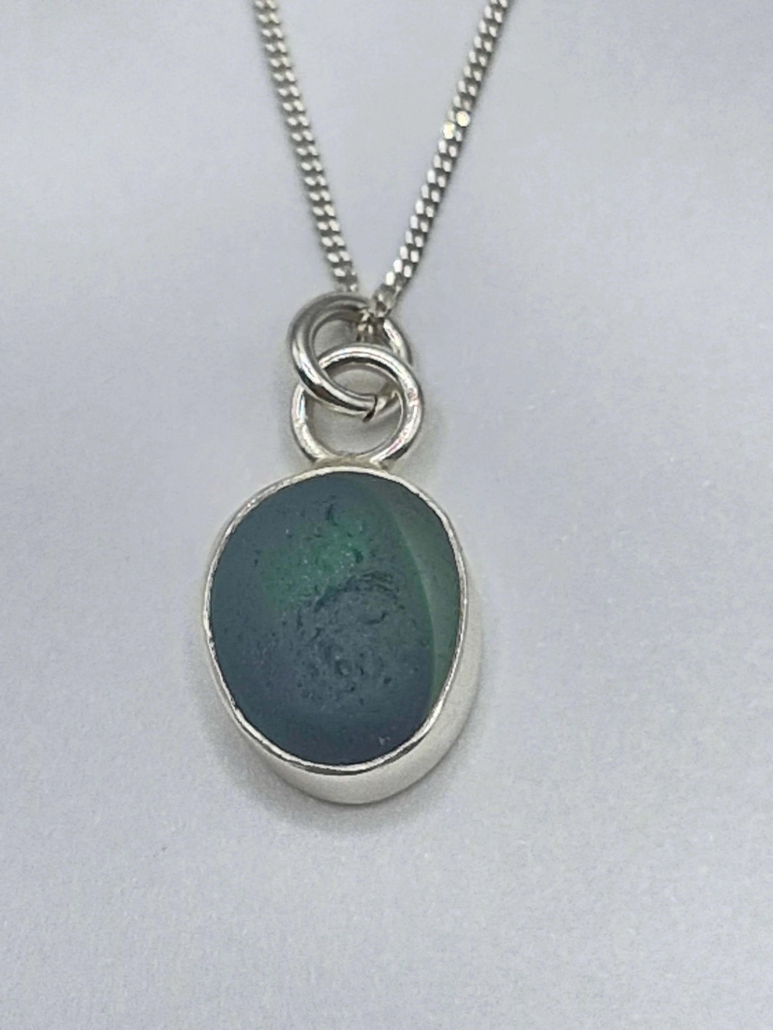 Hexham Necklace (HN020) Green/White