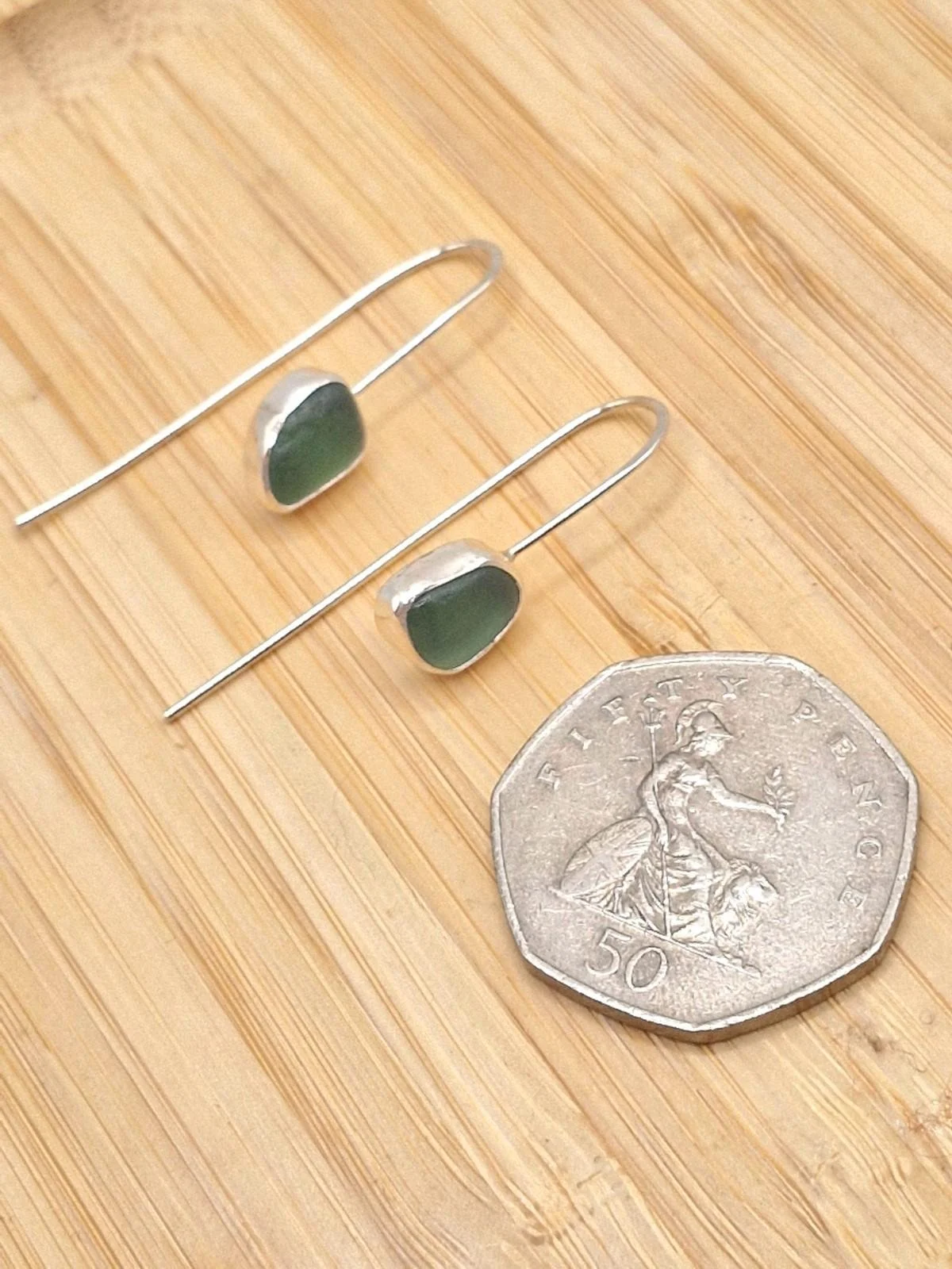 Amble Earrings Green